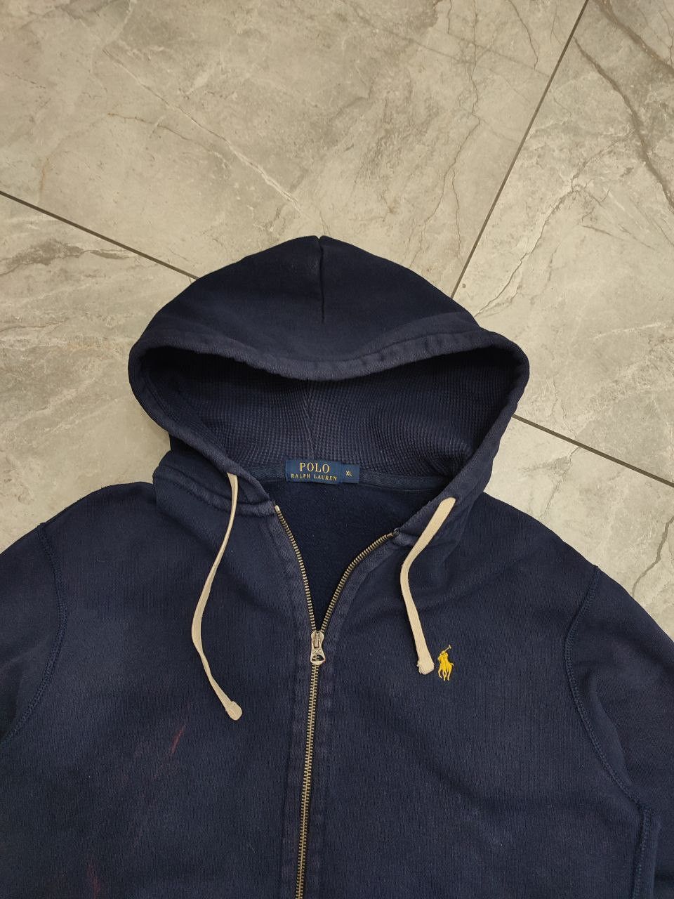 Polo Ralph Lauren Polo Ralph Lauren full zip hoodie sweatshirt navy XL size Size US XL / EU 56 / 4 - 6 Thumbnail