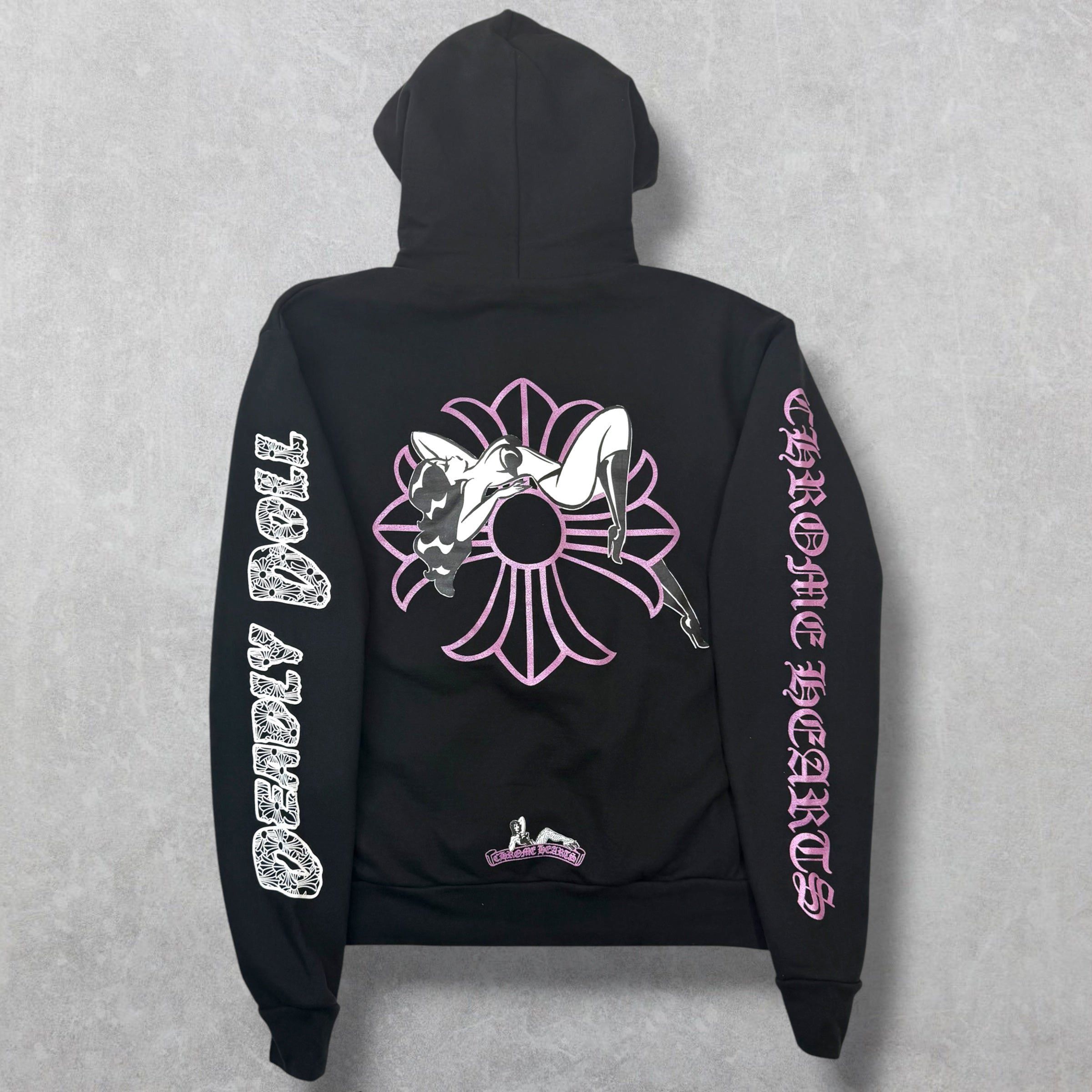 Chrome Hearts Chrome Hearts Deadly Doll Hoodie XS Size US XS / EU 42 / 0 - 1 Thumbnail
