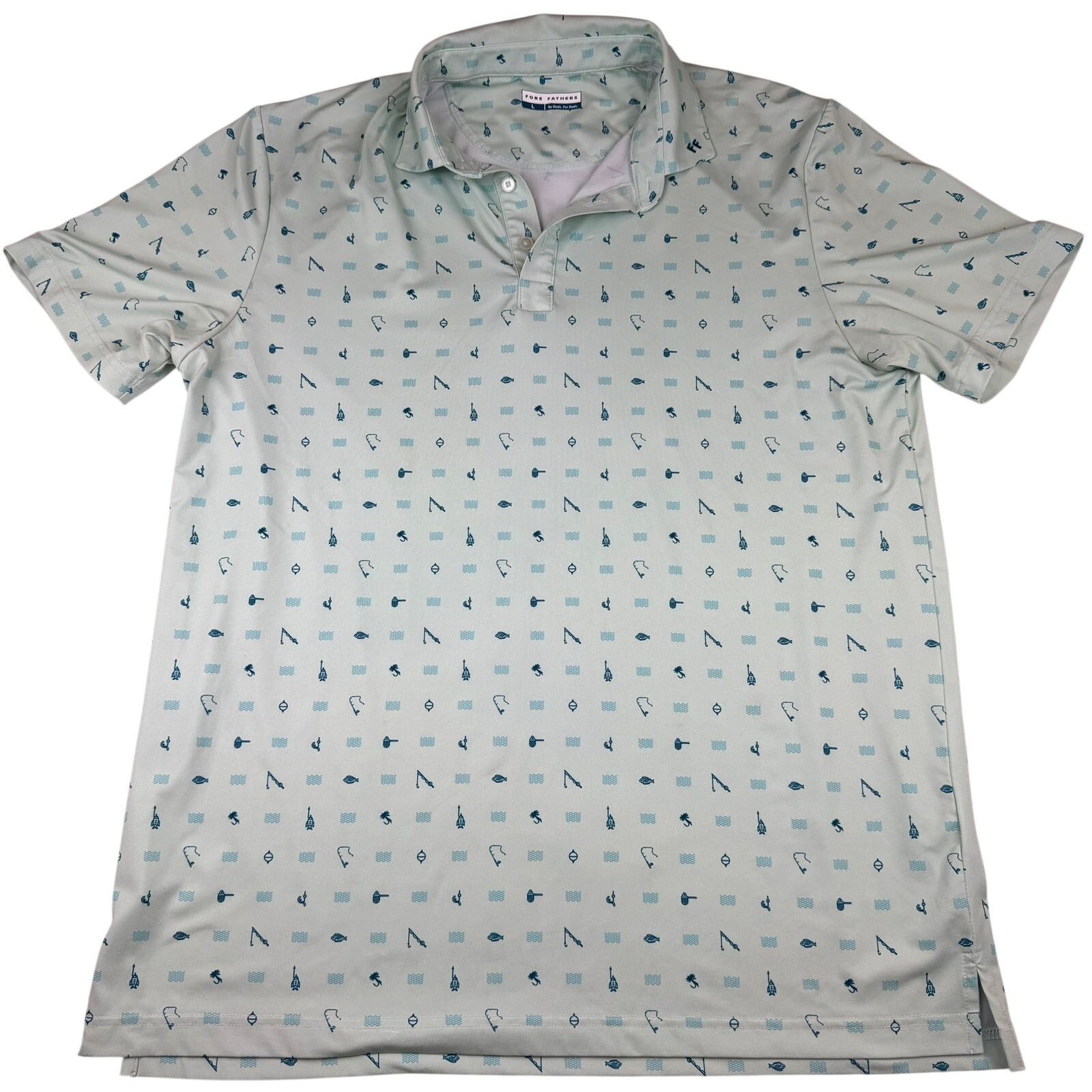 Other Fore Fathers Golf Polo Shirt Size L Size US L / EU 52-54 / 3 - 1 Thumbnail