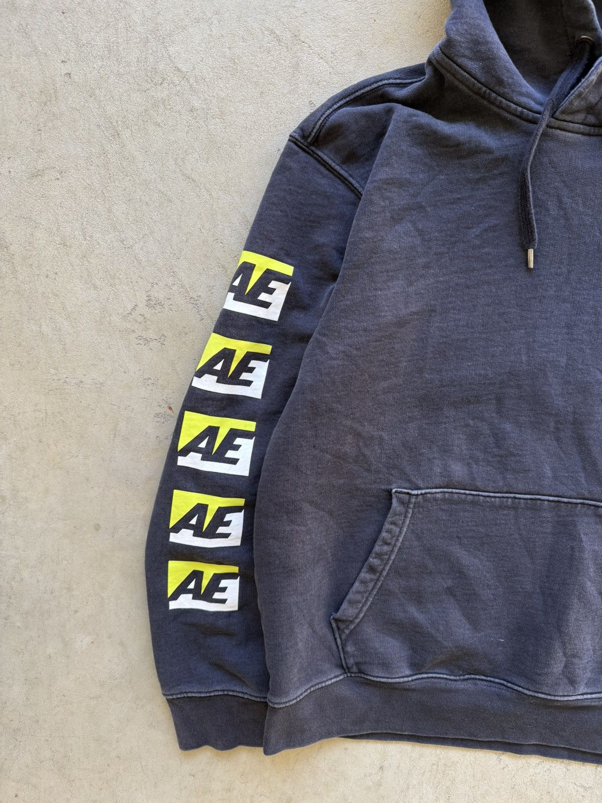 American Eagle Outfitters Y2K Retro Vintage American Eagle USA Black Hoodie Sweatshirt Size US M / EU 48-50 / 2 - 3 Thumbnail