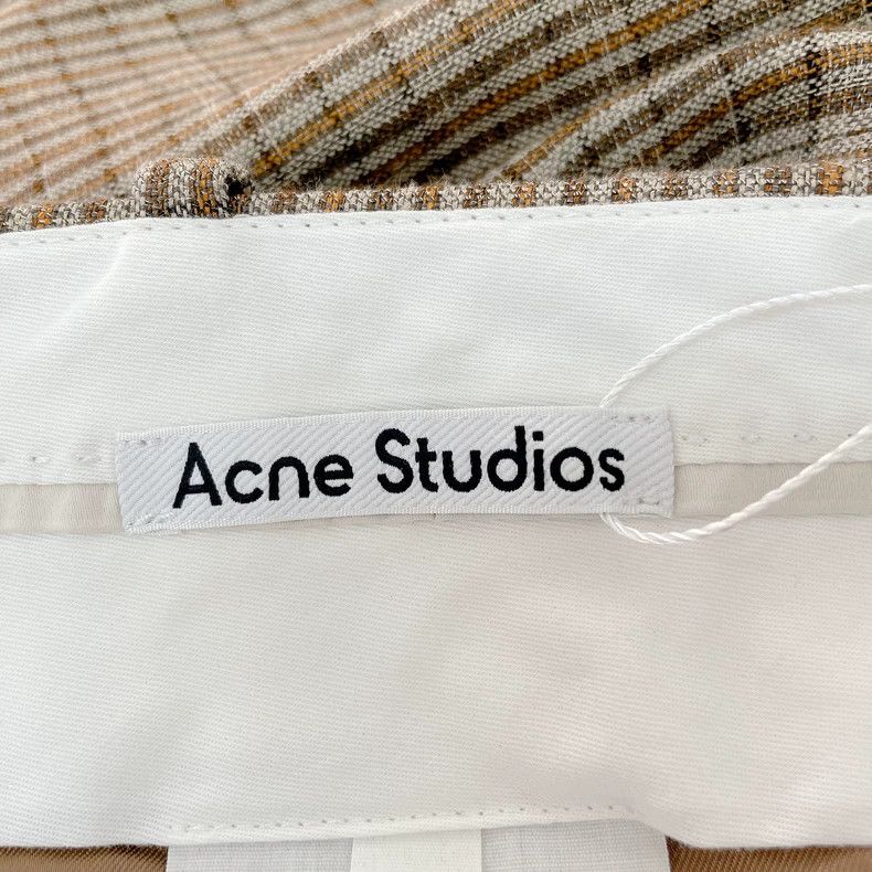 Acne Studios Acne Studios size:34 Agnes embroidered checkered skirt Size 33" - 6 Thumbnail