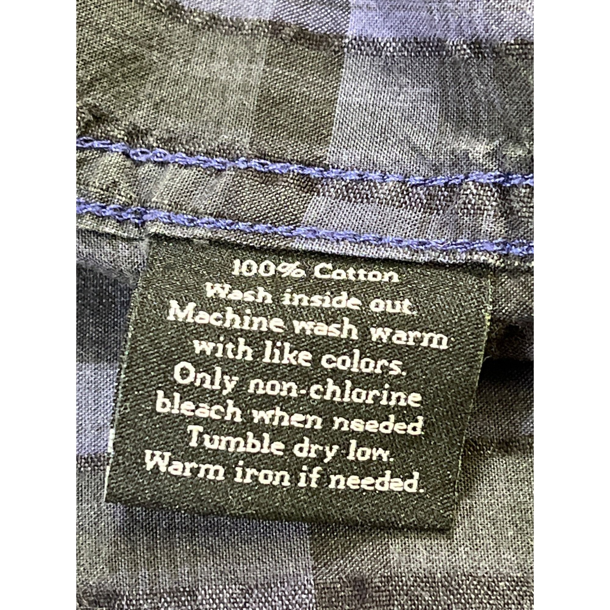 Rock & Republic Rock & Republic Men's Purple Plaid Shirt/Button Up Size S SK Size US S / EU 44-46 / 1 - 6 Thumbnail