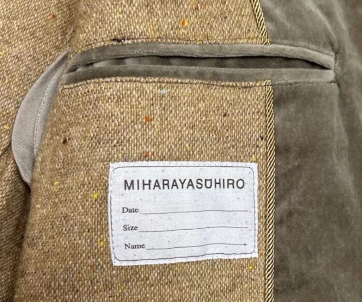Maison MIHARA YASUHIRO MIHARA YASUHIRO Jersey Panel Velvet Blazer Men’s S Rare MMY Size 38R - 8 Thumbnail
