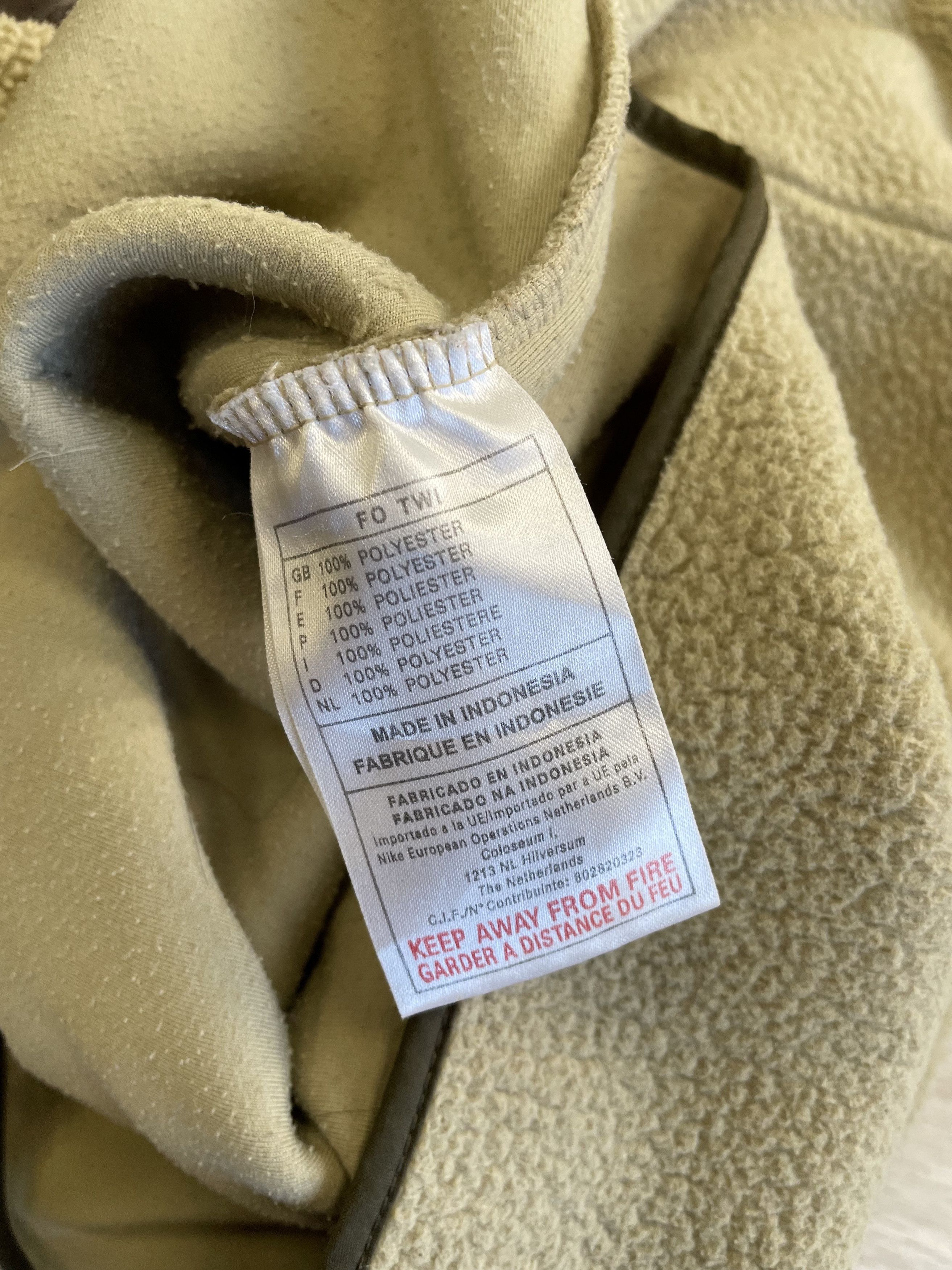 Nike Nike Vintage Ninja Fleece Asymmetrical Zip Hoodie 6311AC Size M / US 6-8 / IT 42-44 - 10 Thumbnail