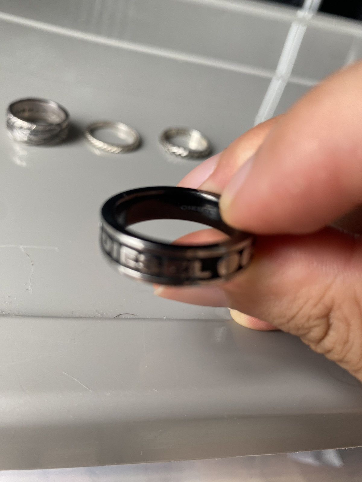 Diesel Diesel Ring Size ONE SIZE - 3 Thumbnail