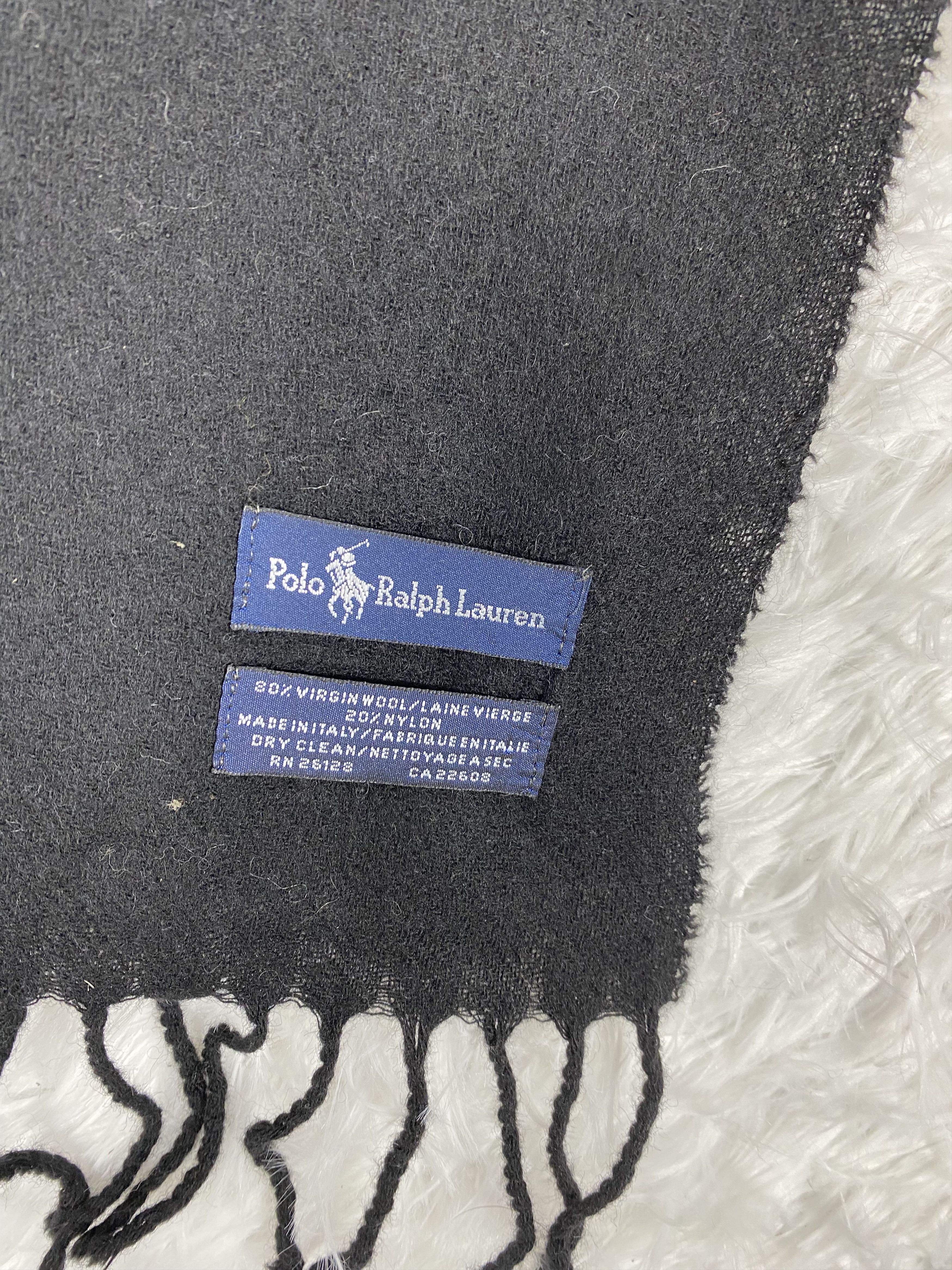 Polo Ralph Lauren Vintage Polo Ralph Lauren Scarf / Muffler Neckwear PM0026 Size ONE SIZE - 2 Thumbnail
