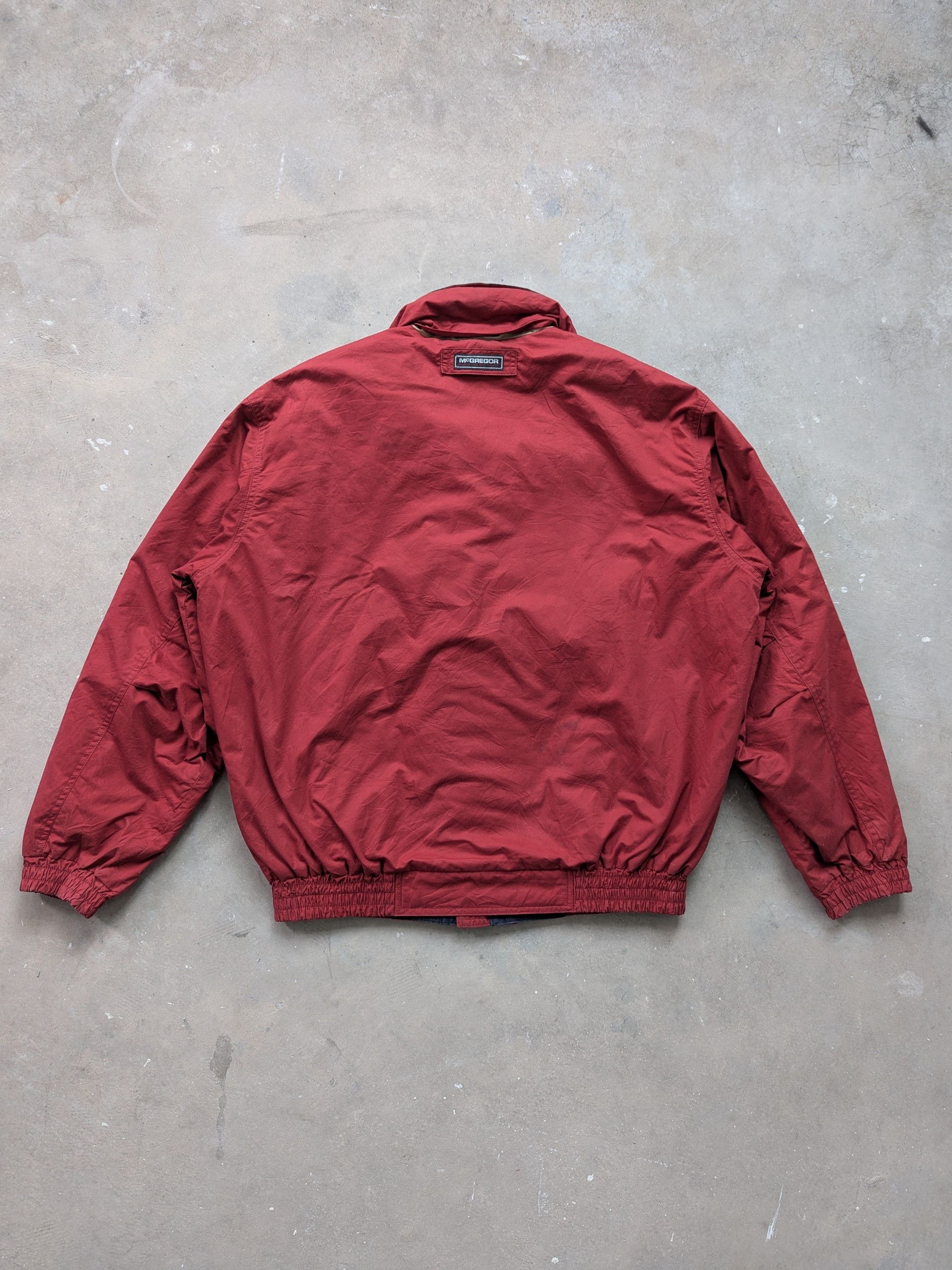 Japanese Brand × McGregor × Vintage Vintage 1990s McGregor Bomber Jacket Hooded Size US L / EU 52-54 / 3 - 19 Thumbnail