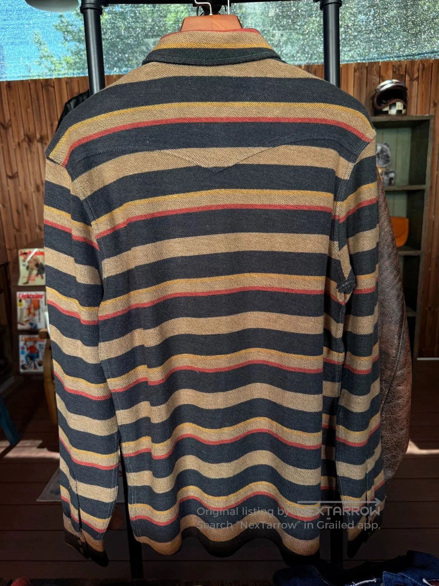 RRL Ralph Lauren RRL Striped Western Shirt. Size US M / EU 48-50 / 2 - 2 Thumbnail