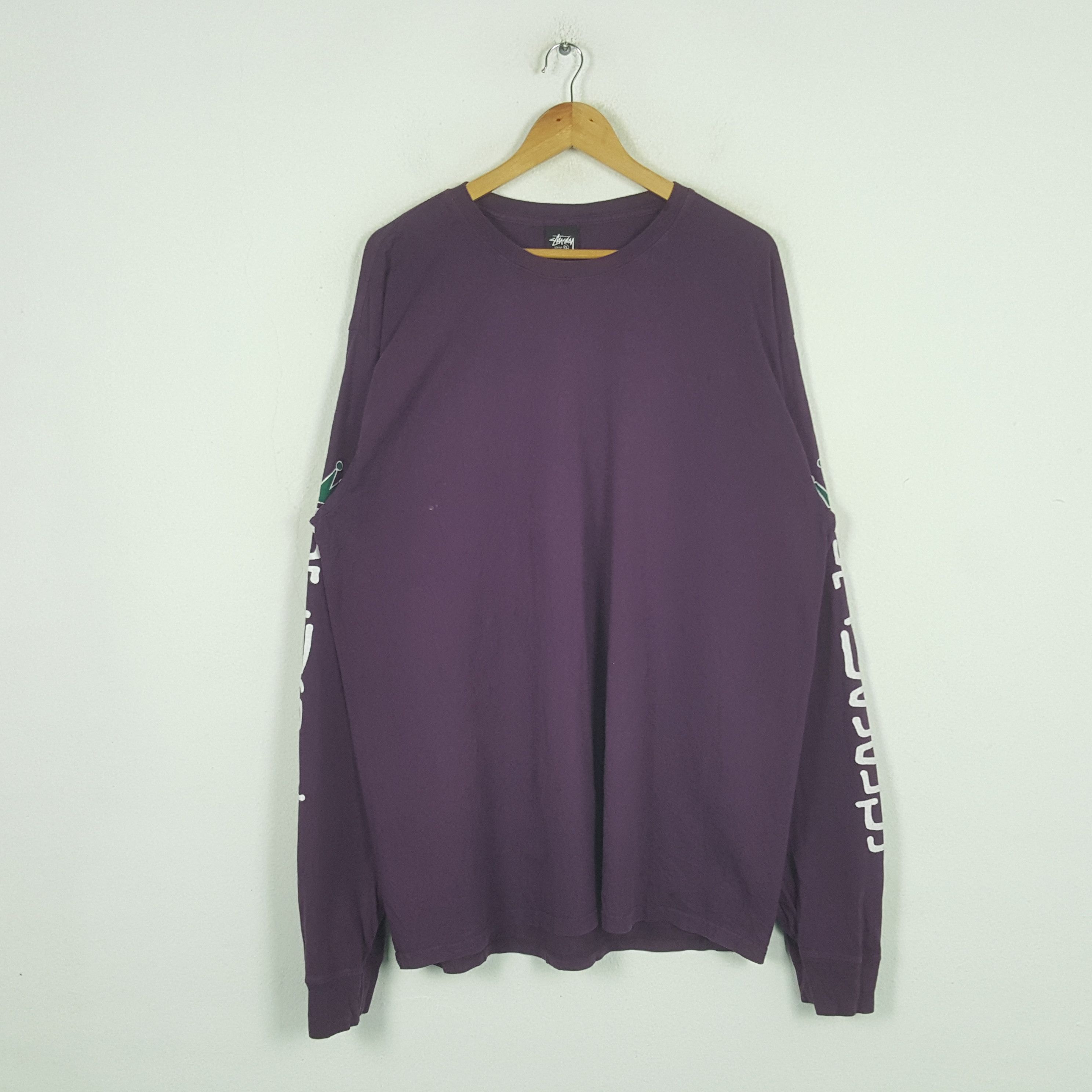 Stussy Vintage Stussy American Streetwear Style Tshirt 31 Size US XL / EU 56 / 4 - 1 Thumbnail
