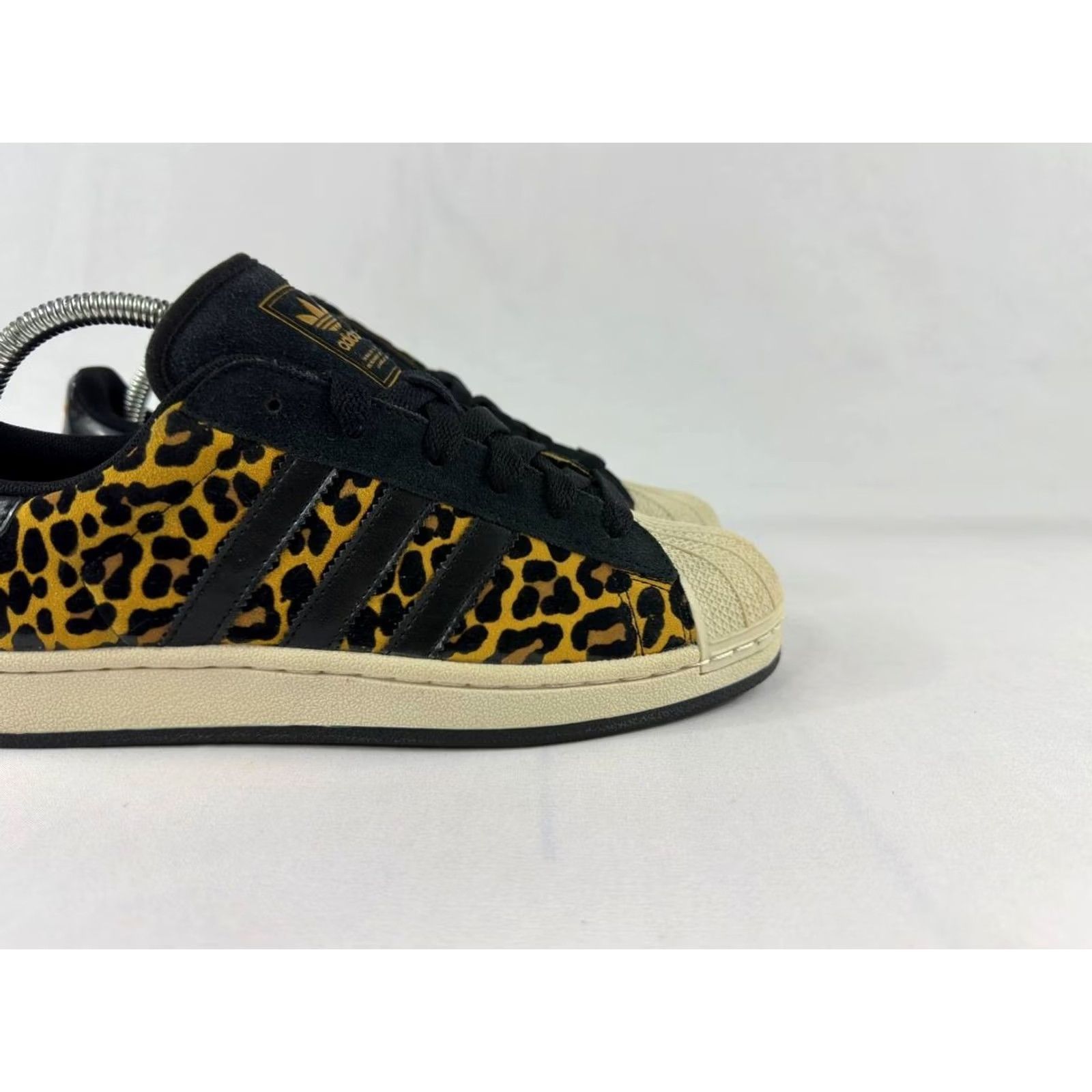 Adidas Adidas Superstar Leopard Print Sneakers Black Gold 2012 Women's Size 9 G63435 Size US 9 / IT 39 - 3 Thumbnail