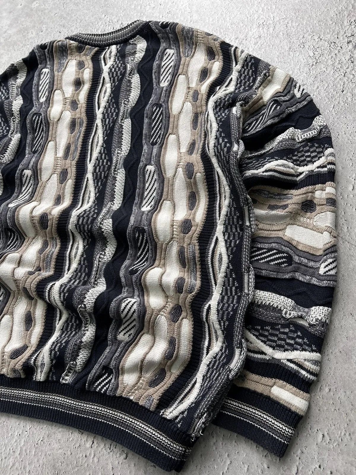 Carlo Colucci Japanese knitted Carlo colucci style multicolour style sweater Size US L / EU 52-54 / 3 - 12 Thumbnail