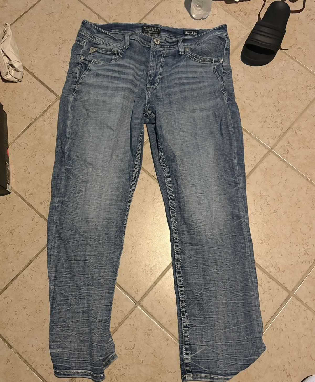 Salvage Salvage buckle jeans Size US 38 / EU 54 - 2 Thumbnail