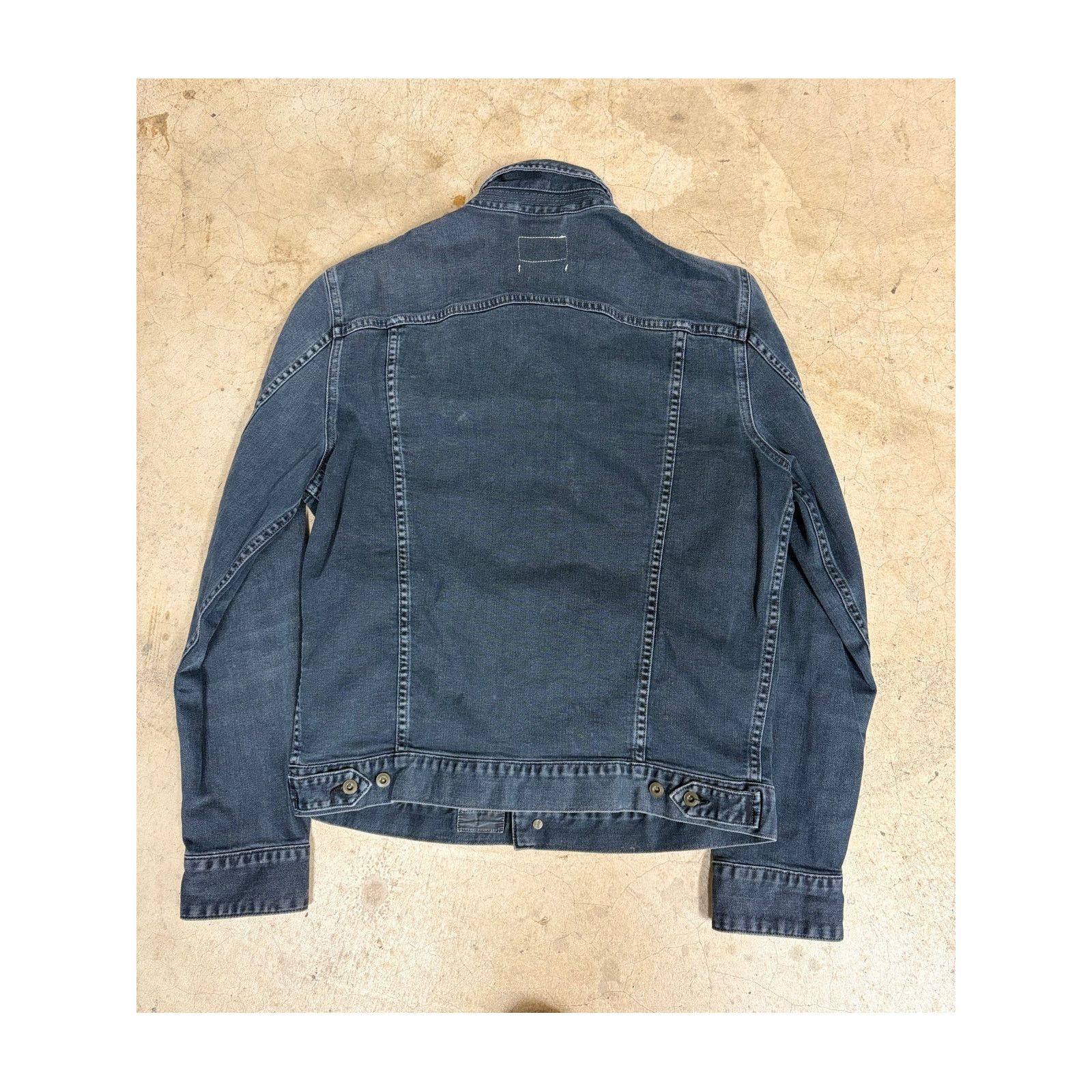 Rag & Bone Rag & Bone Men's Definitive Denim Trucker Jacket Dark Indigo Size US M / EU 48-50 / 2 - 3 Thumbnail