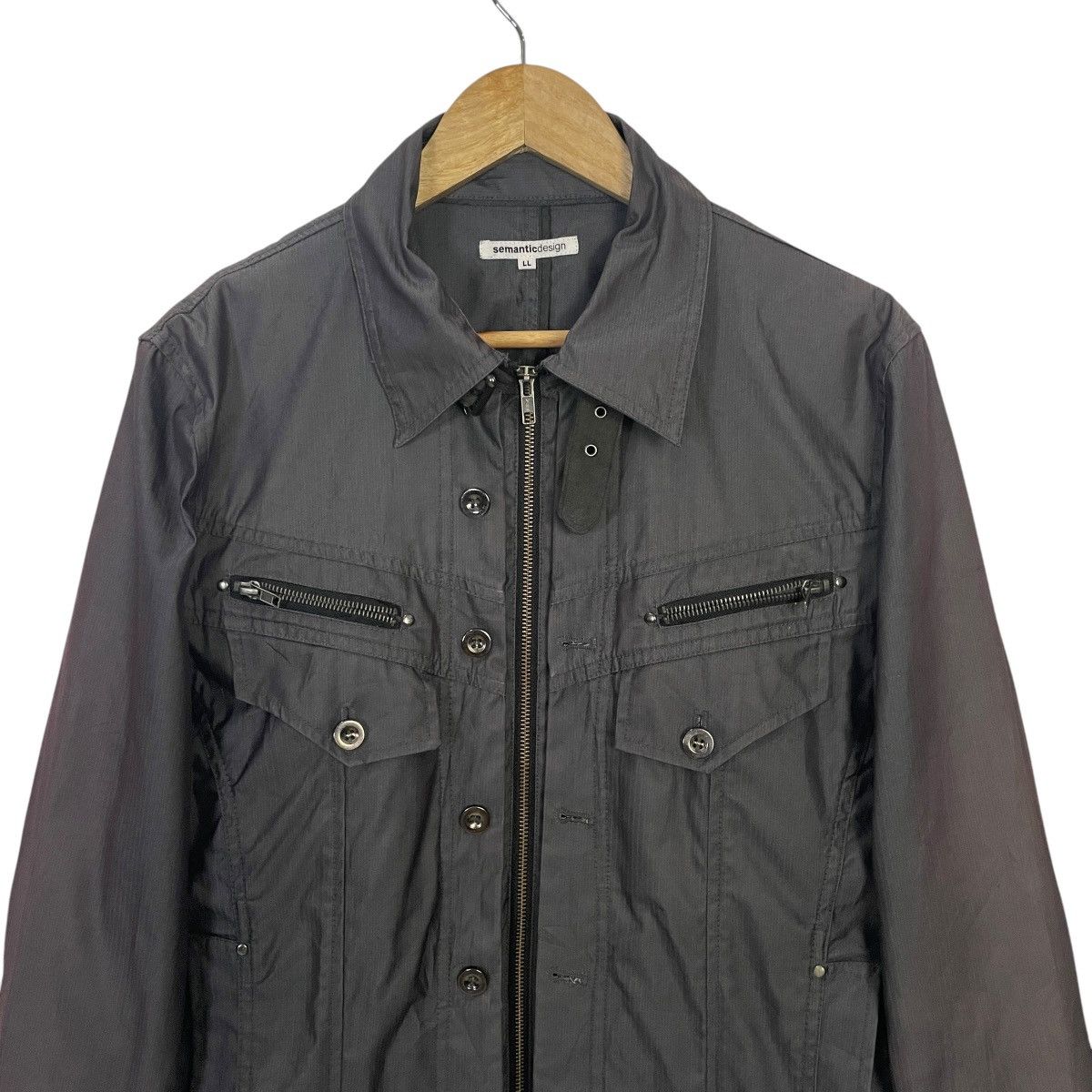 Seditionaries Vintage Sematic Design Faded Jacket Size US M / EU 48-50 / 2 - 2 Thumbnail