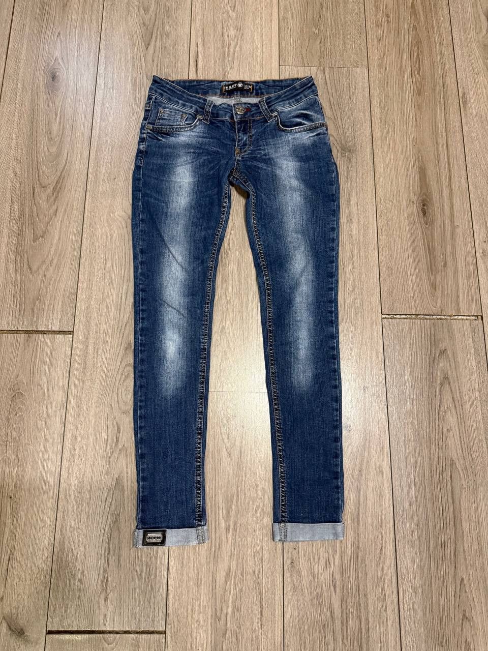Philipp Plein philipp plein jeans women size 25 avant-garde blue Size 25" / US 0 / IT 36 - 1 Thumbnail
