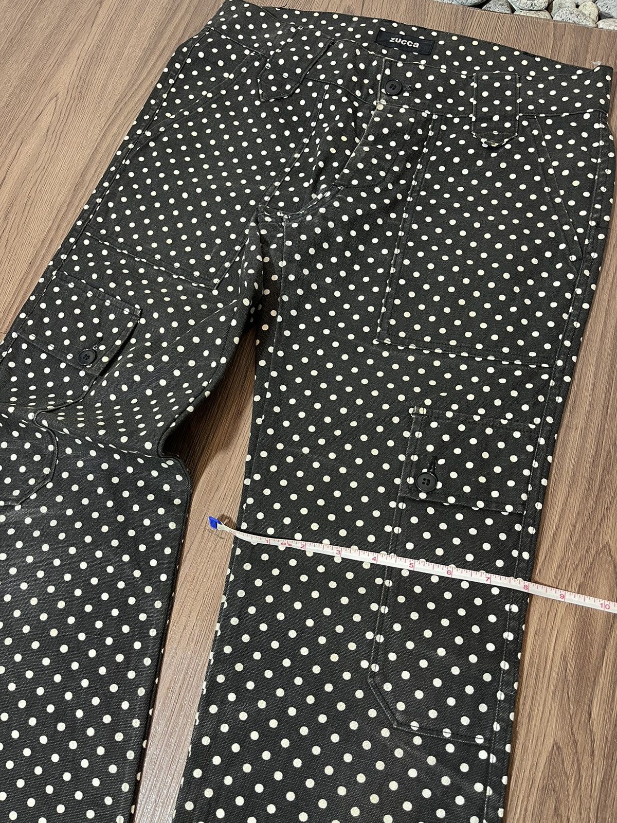 Zucca Zucca by Issey Miyake Polkadot Cargo Pants Size US 31 - 17 Thumbnail