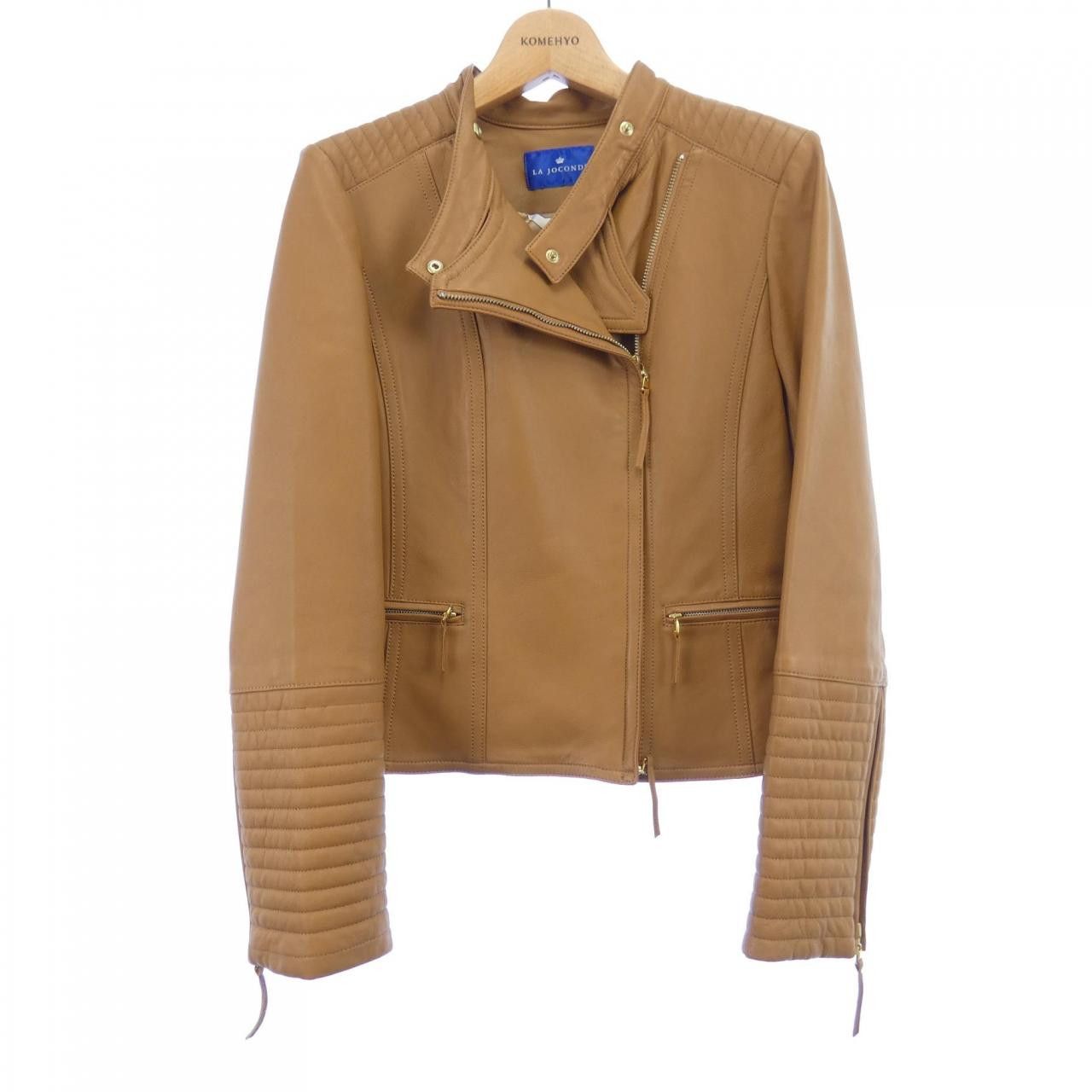 Other Other La Joconde Lamb Leather Riders Jacket Leather Outerwear DUTY FREE for USA Size ONE SIZE - 1 Thumbnail