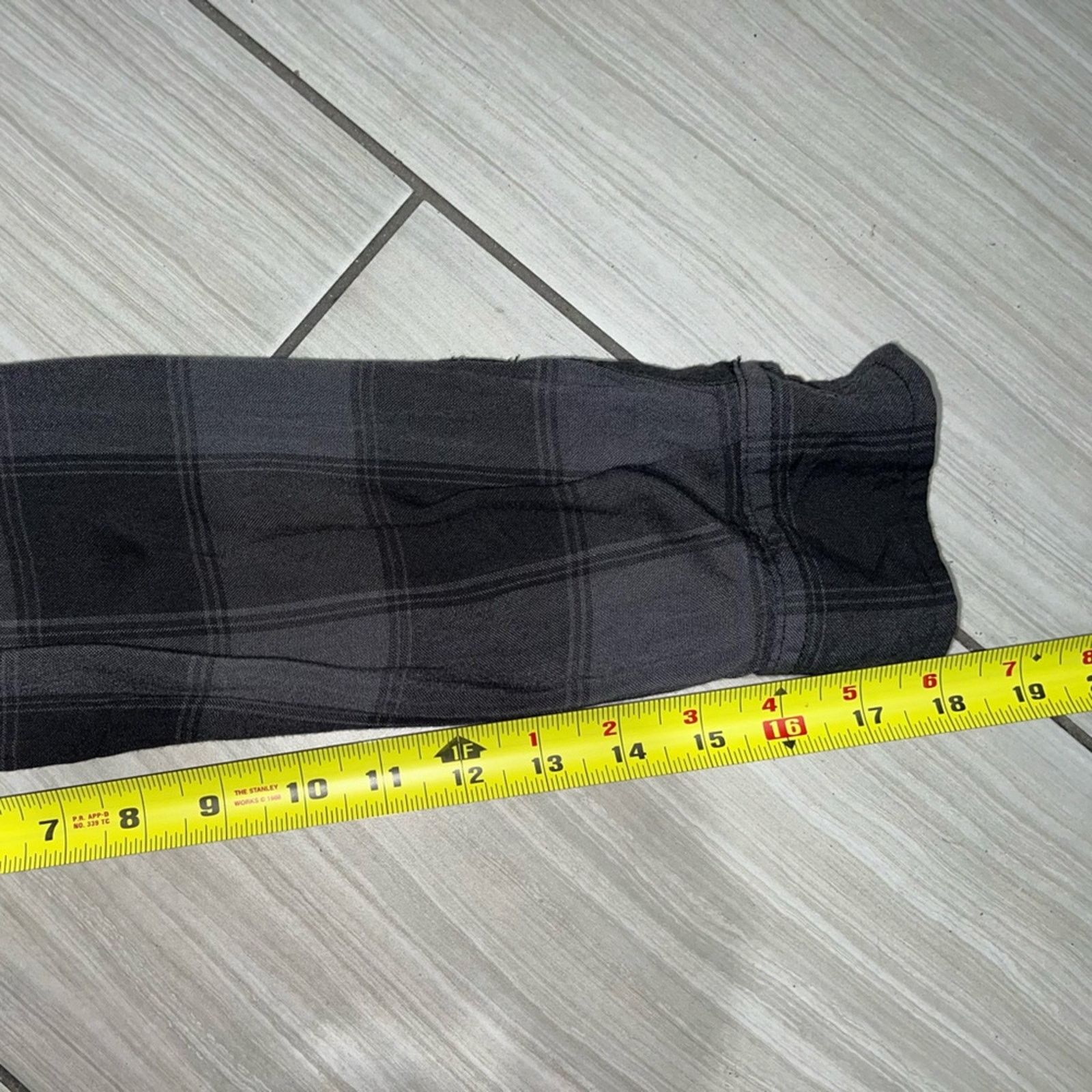 Harley Davidson Harley Davidson Black Plaid Long Sleeve Button-Up Size US L / EU 52-54 / 3 - 6 Thumbnail