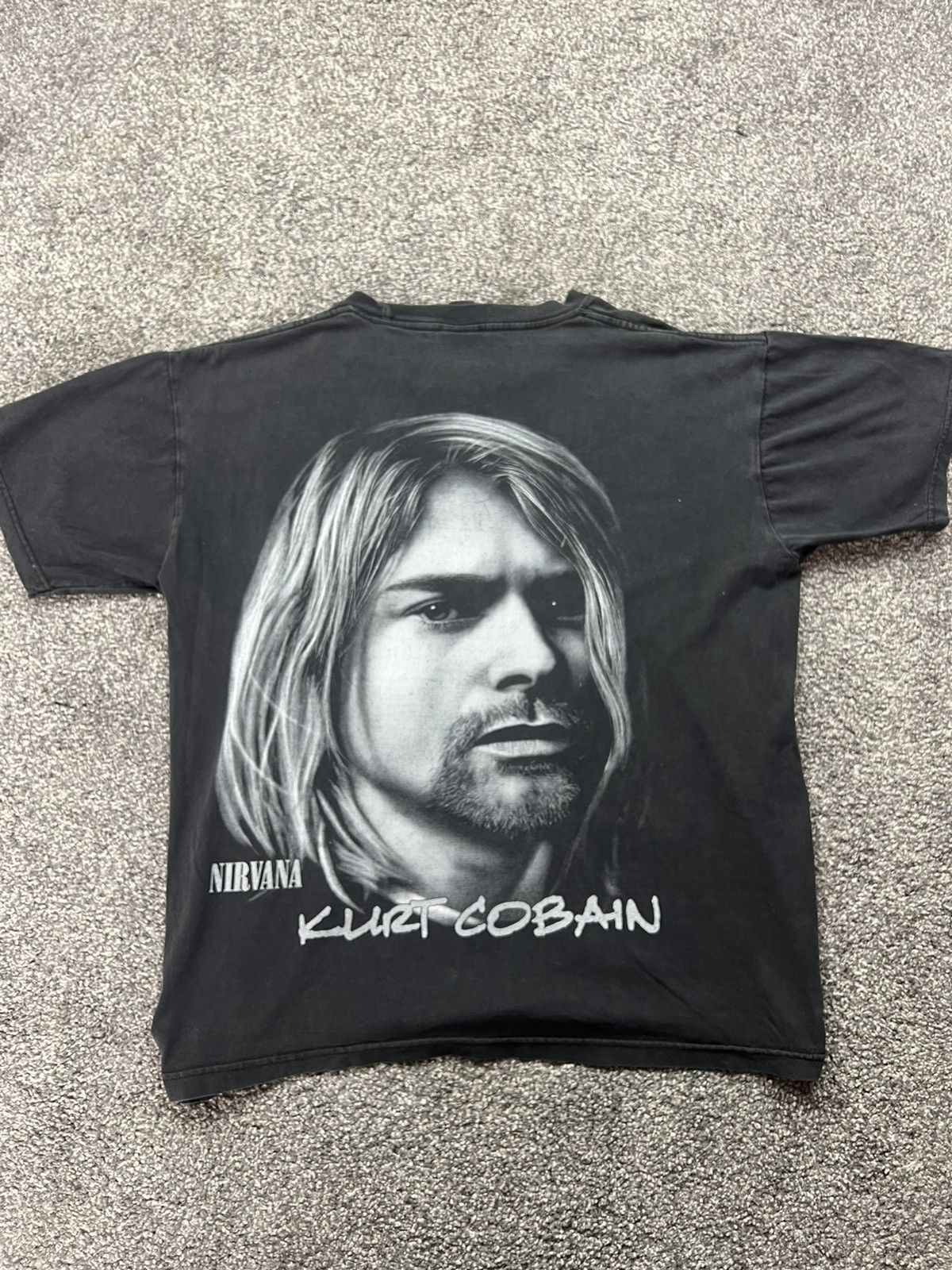 Vintage T-shirt rap grand visage Kurt Cobain Nirvana vintage Size US L / EU 52-54 / 3 - 6 Thumbnail