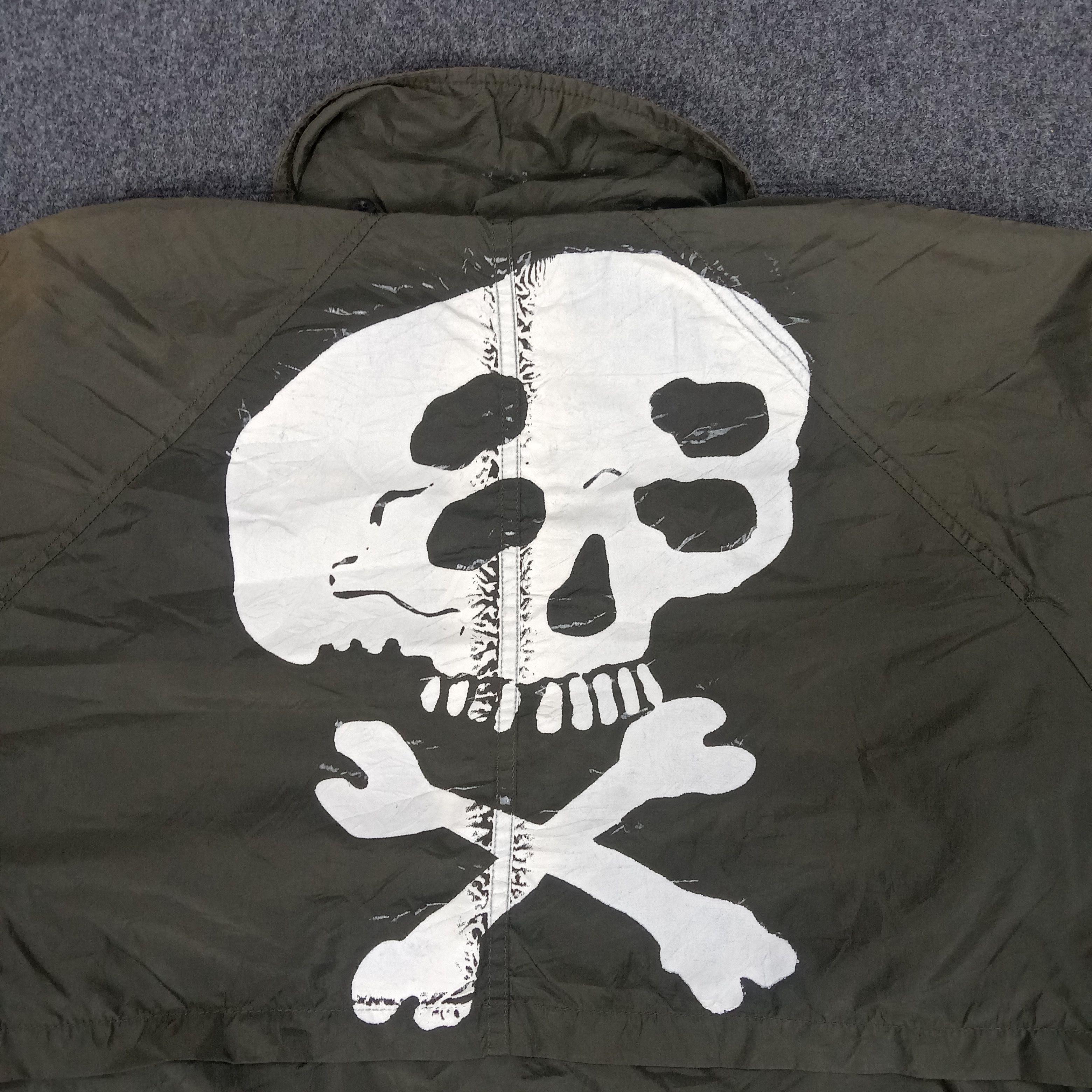 45rpm × Vintage 45rpm Japanese Brand Skulls Windbreaker Jacket Size US M / EU 48-50 / 2 - 2 Thumbnail