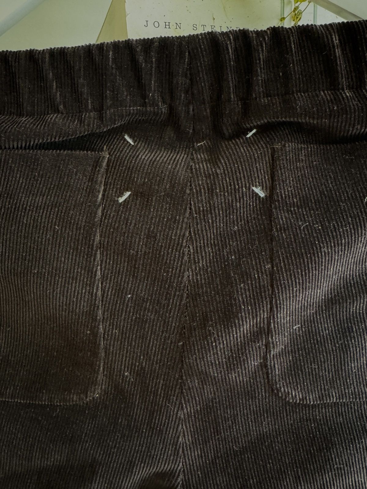 Maison Margiela Maison Margiela Brown Corduroy Pants Size US 30 / EU 46 - 2 Thumbnail