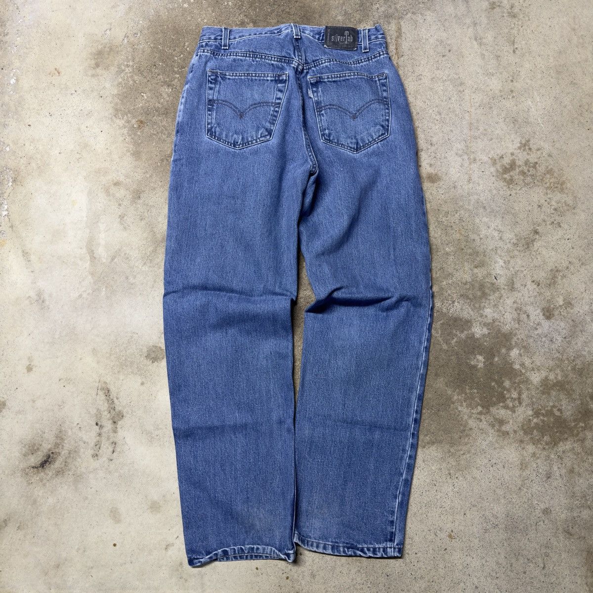 image of Levis x Vintage Levi's Silvertab Straight Denim Skater Jeans 30X32 in Blue, Men's