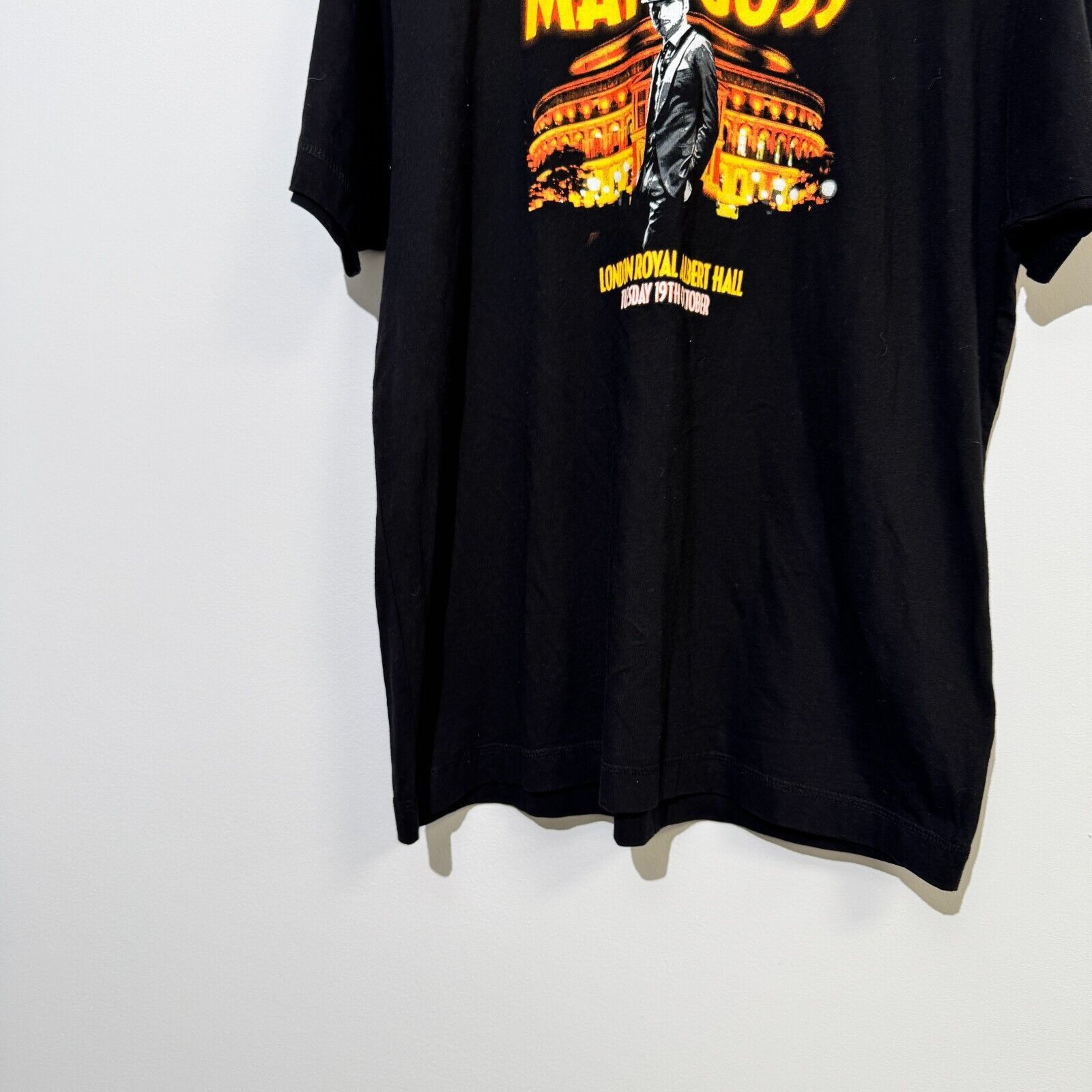 Vintage Vintage Unisex Black Cotton T-Shirt Size XL Matt Goss Y2K Size US XL / EU 56 / 4 - 4 Thumbnail