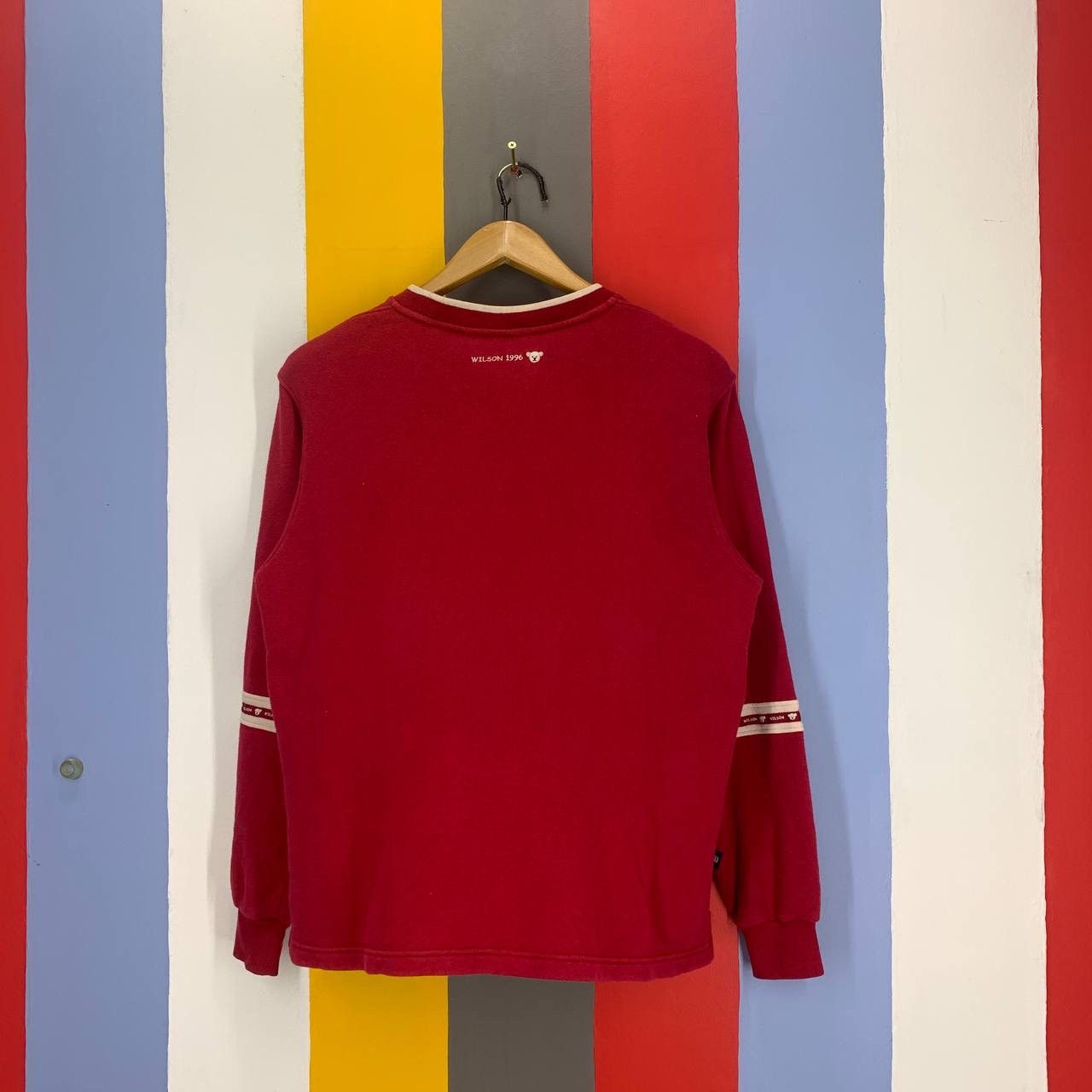 Wilson WILSON BEAR LADIES Crew Neck Sweatshirt #2486/J Size M / US 6-8 / IT 42-44 - 13 Thumbnail