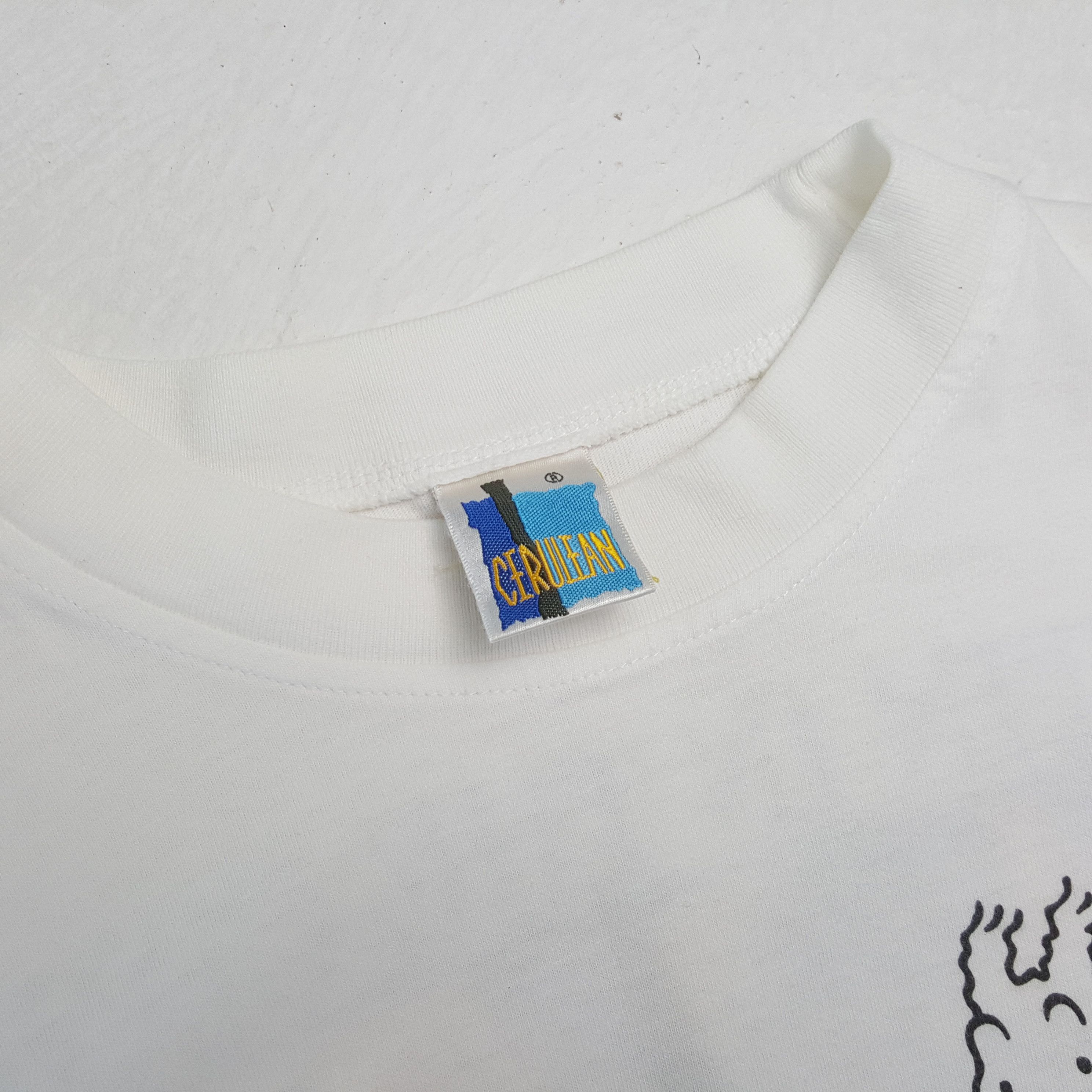 Vintage Vintage TINTIN IN THE CONGO American Cartoon Movie T-Shirts Size US L / EU 52-54 / 3 - 10 Thumbnail