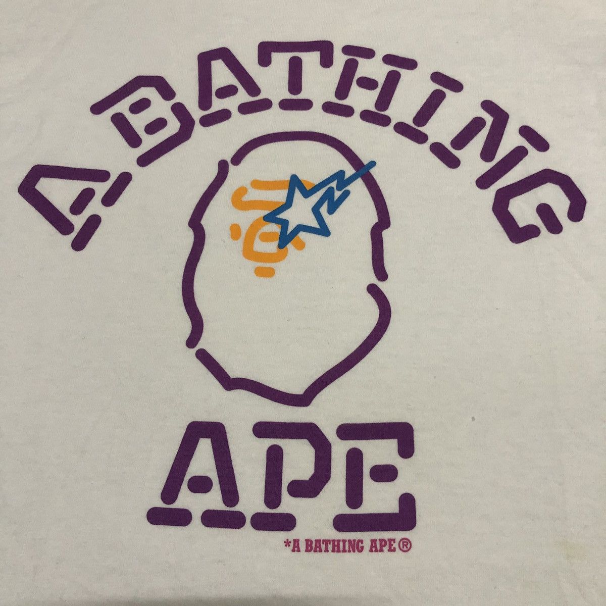 Bape BapeSta A Bathing Ape Head Sta Tee Size US M / EU 48-50 / 2 - 2 Thumbnail