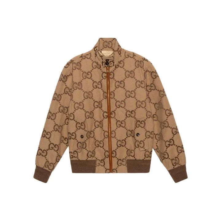 Gucci Gucci Aria Logo Print Long Sleeve Jacket Size US L / EU 52-54 / 3 - 1 Thumbnail