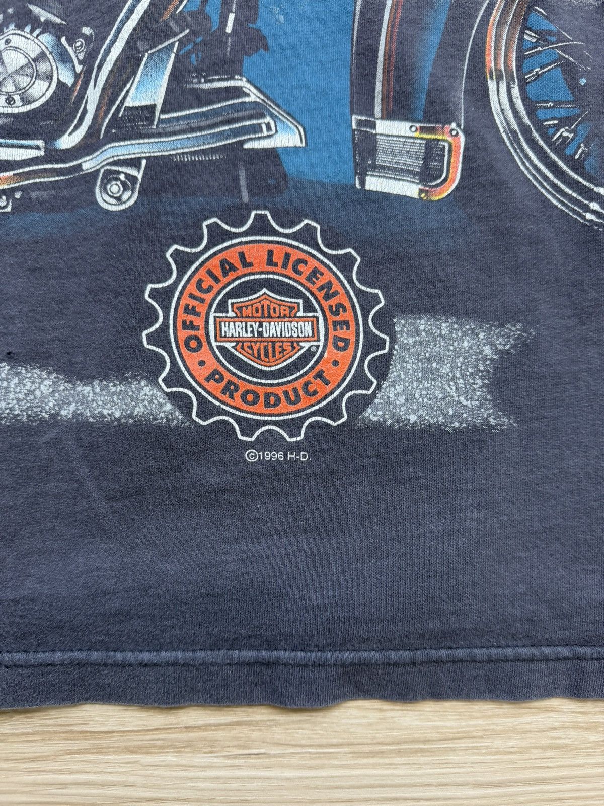 Harley Davidson Vintage Harley Davidson tee Size US M / EU 48-50 / 2 - 2 Thumbnail