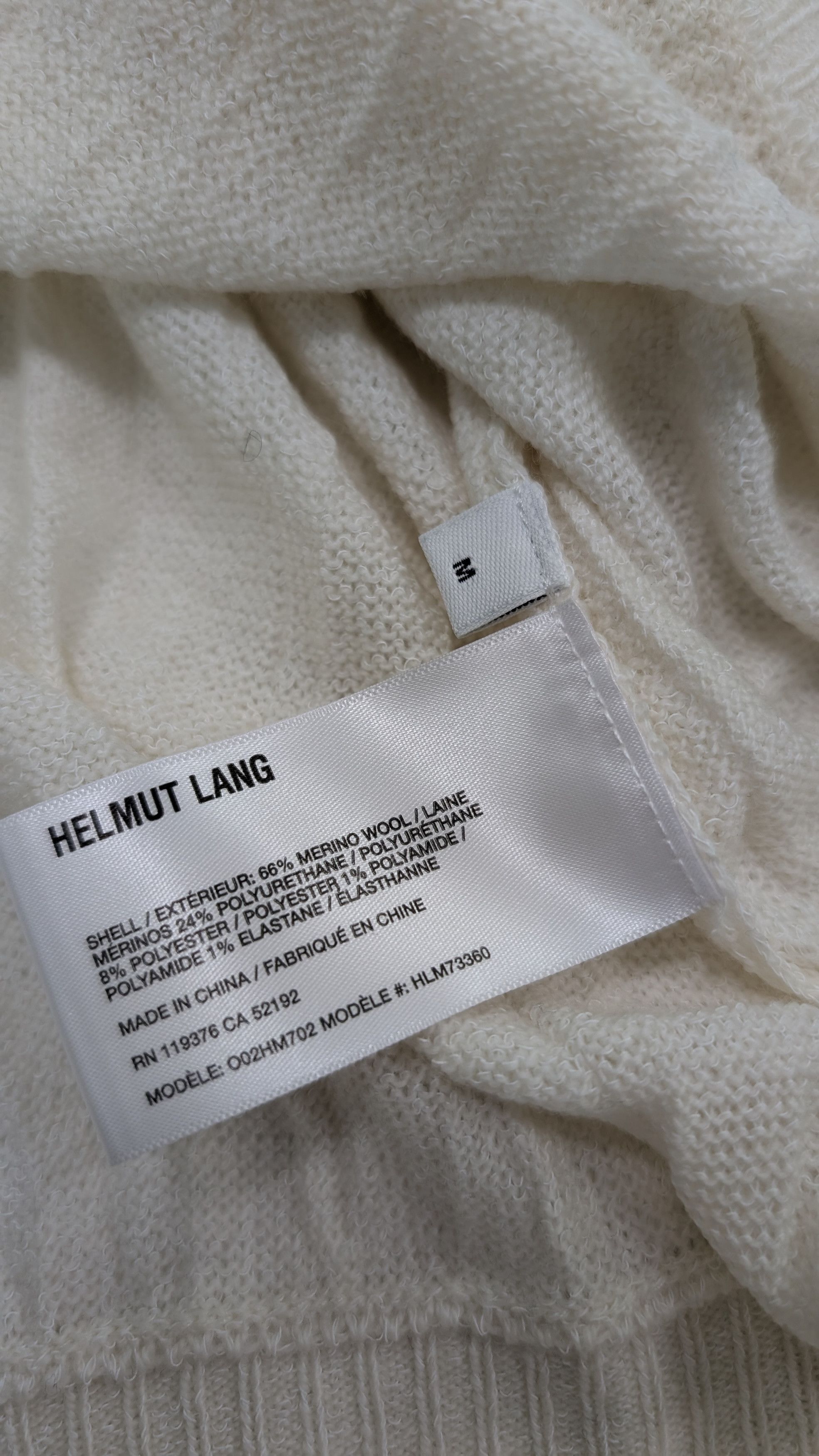 Helmut Lang Helmut Lang Crushed Wool Tank Top Size Medium Size US M / EU 48-50 / 2 - 5 Thumbnail
