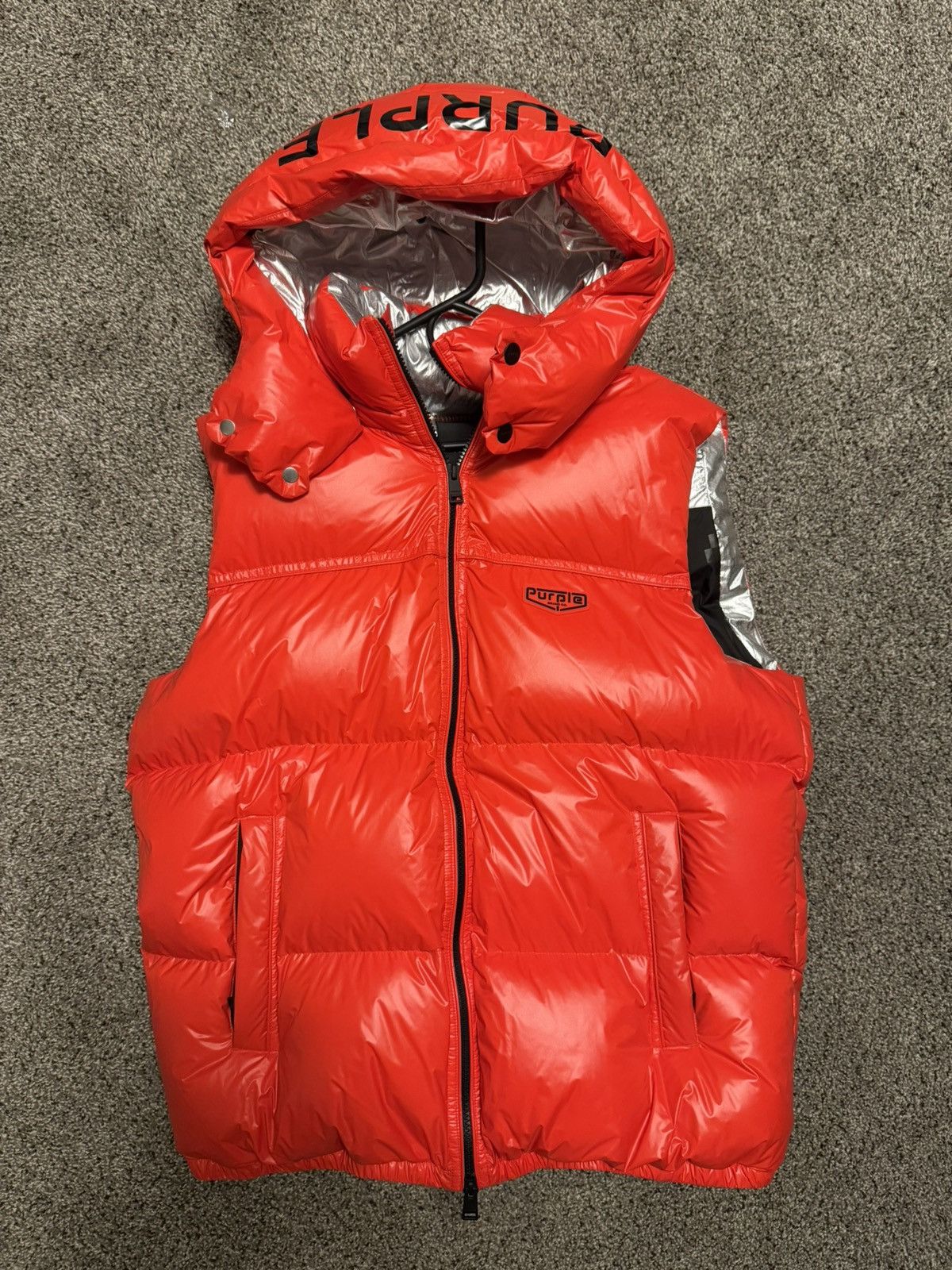 Purple Brand Purple brand puffer vest red Size US L / EU 52-54 / 3 - 1 Thumbnail
