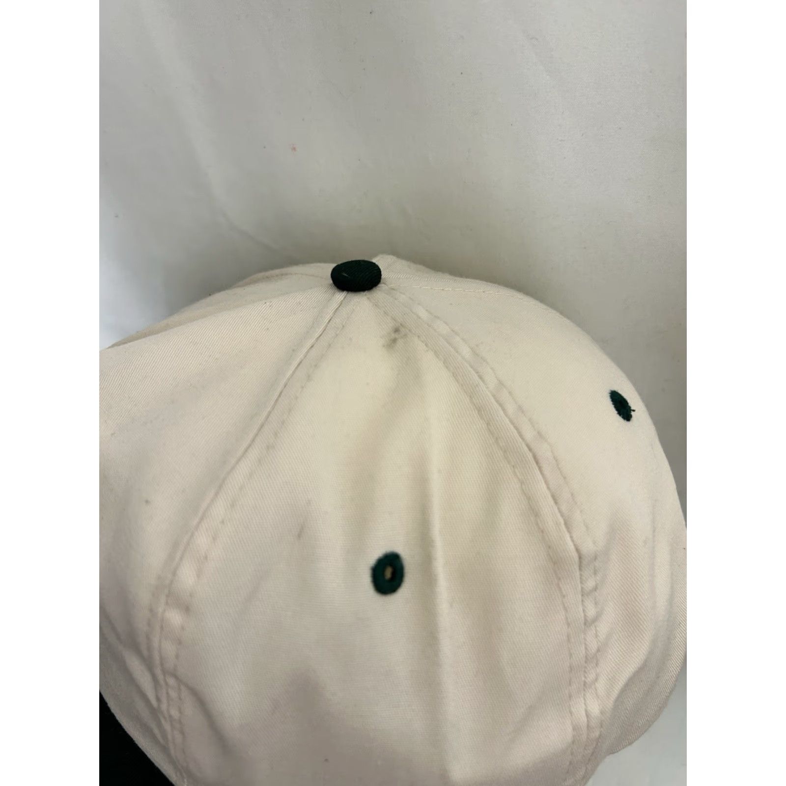 Vintage VINTAGE Fitzgeralds Casino SnapBack Hat 200 Green Beige Adjustable Size ONE SIZE - 7 Thumbnail