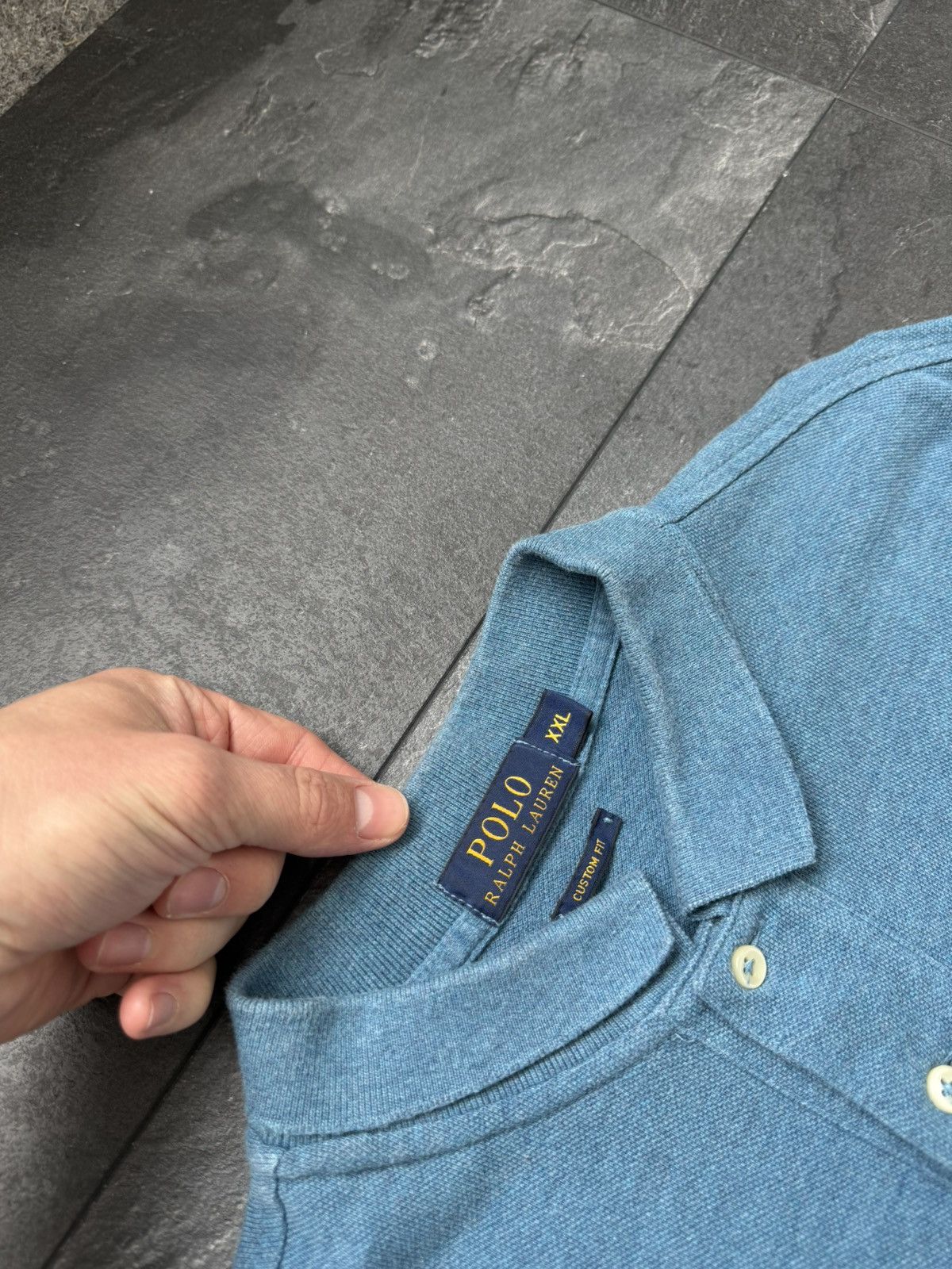 Polo Ralph Lauren × Streetwear × Vintage Vintage polo Ralph Lauren long sleeve rugby Size US XXL / EU 58 / 5 - 3 Thumbnail