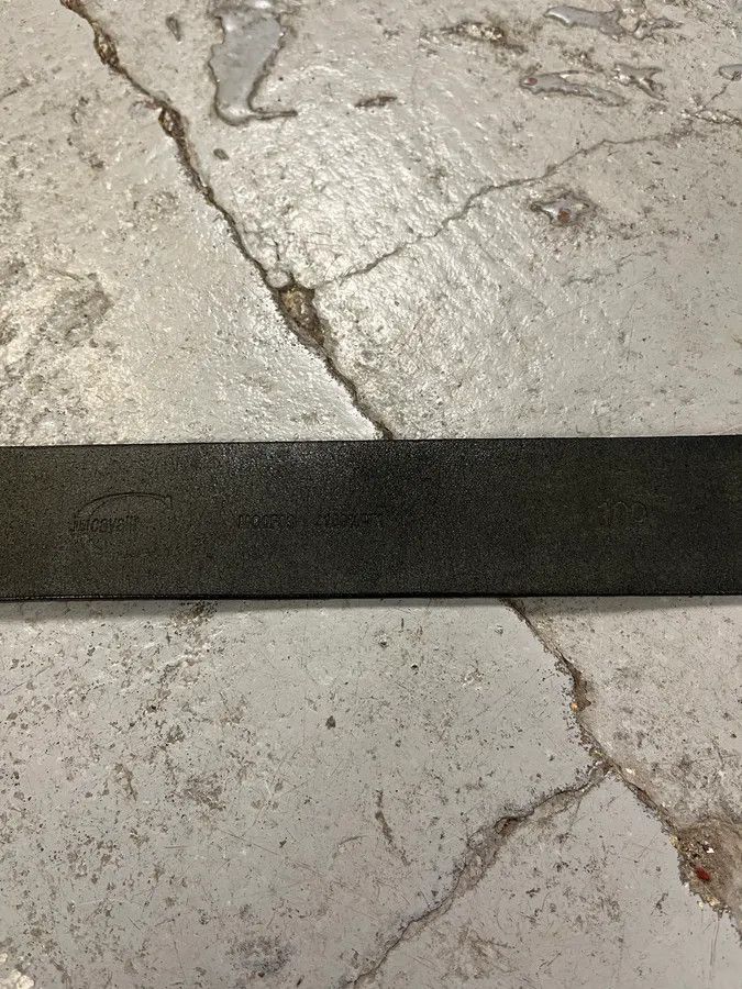 Just Cavalli 2000s Cavalli Black Cracked Leather Belt Size ONE SIZE - 7 Thumbnail