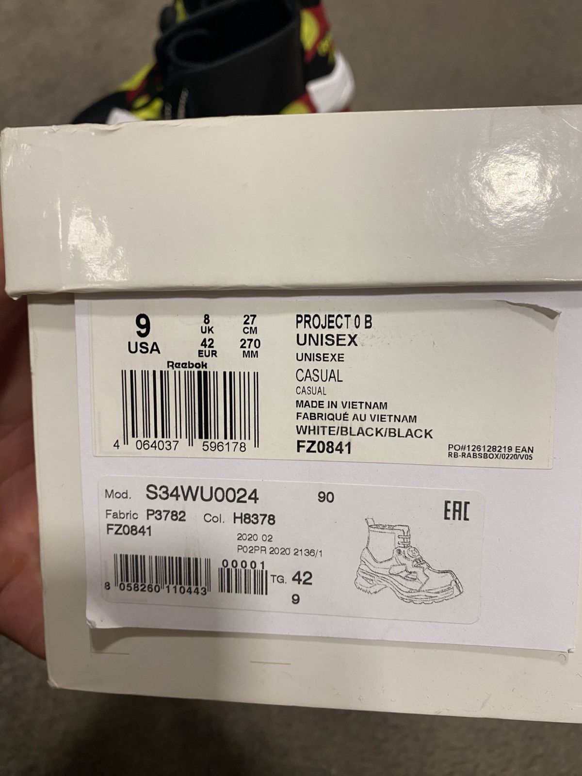 Maison Margiela × Reebok Maison Margiela x Reebok Tabi New With Box Sneakers Size US 9 / EU 42 - 9 Thumbnail
