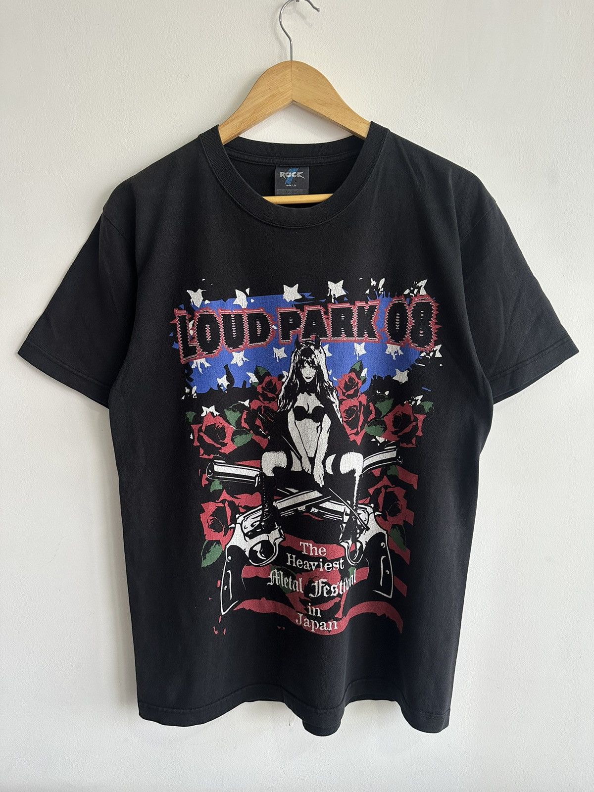 Band Tees × Japanese Brand × Vintage Vintage Loud Park metal Festival Japan Rare 2008 Size US L / EU 52-54 / 3 - 1 Thumbnail