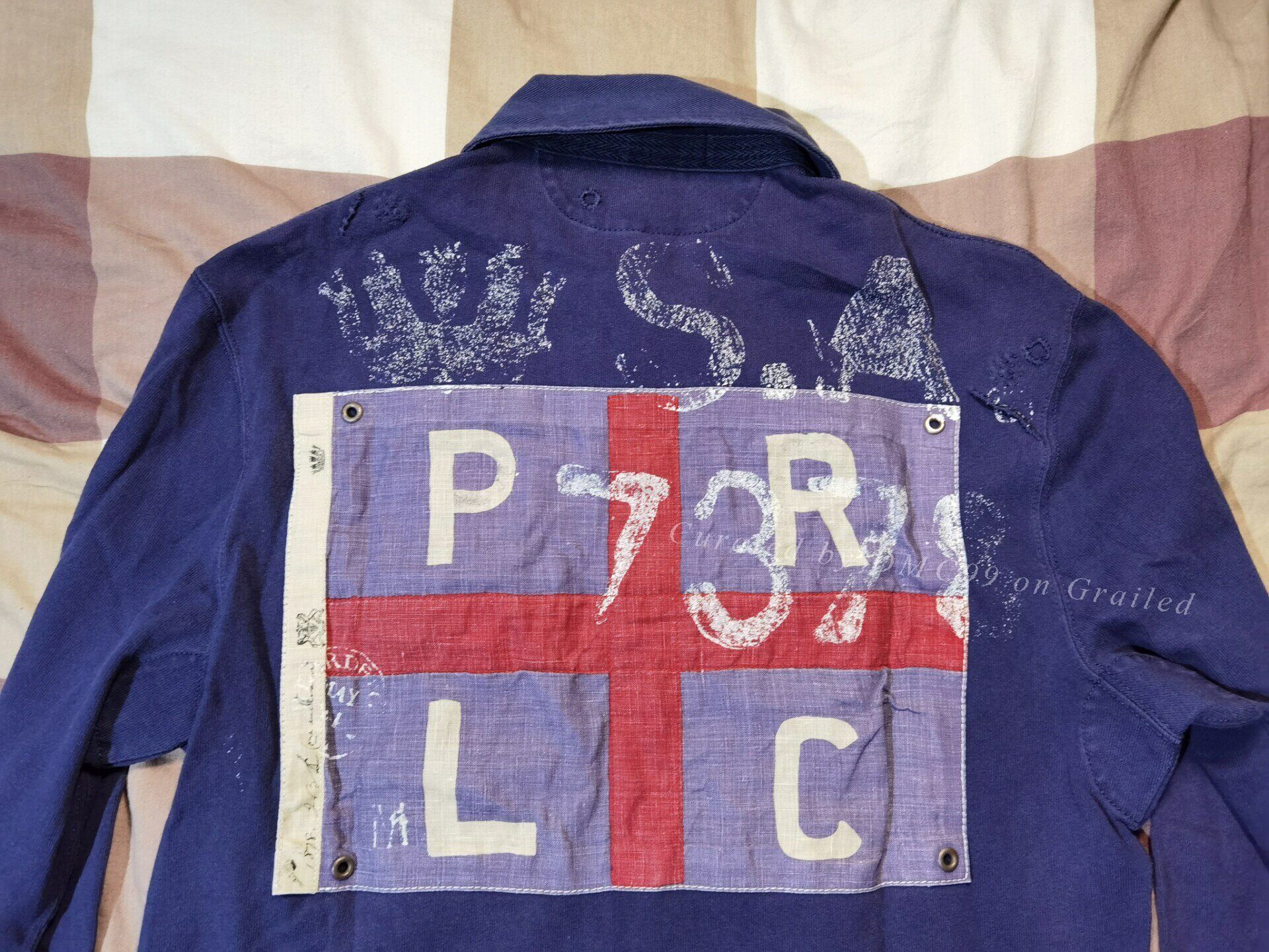 RRL Ralph Lauren Ralph Lauren Distressed Nautical Jacket Size US M / EU 48-50 / 2 - 1 Thumbnail