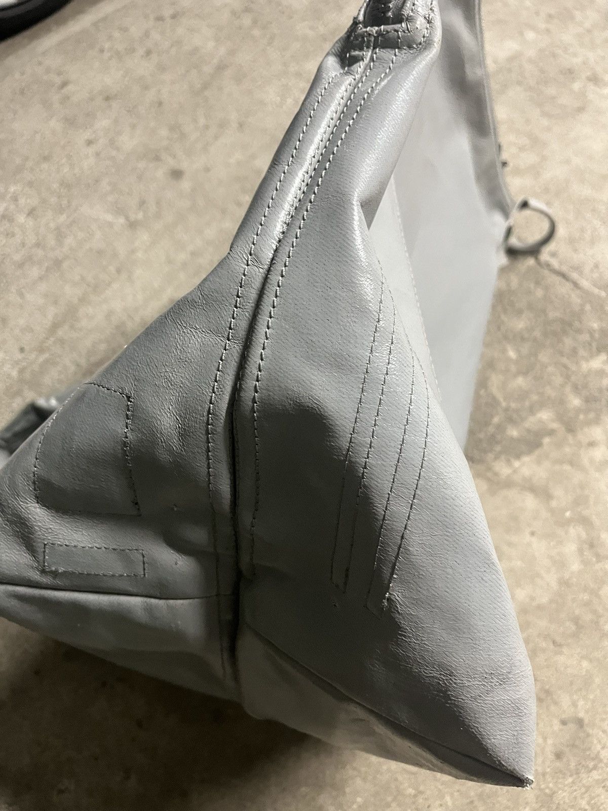 Rick Owens Drkshdw 2016 Rick Owens DRKSHDW Coated Canvas Bucket Shoulder Bag 🪣 Size ONE SIZE - 5 Thumbnail