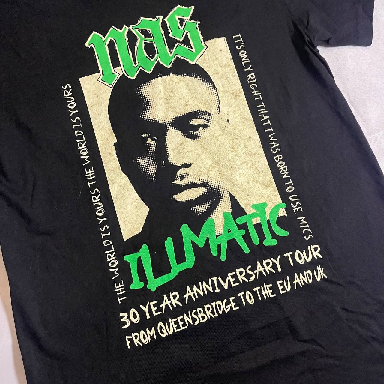 Nas Nas illmatic 30 Year Anniversary Tour T-shirt Size US S / EU 44-46 / 1 - 2 Thumbnail