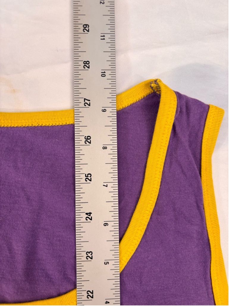 47 Brand Men's 47 Brand Lakers Tank Top Size L Purple & Gold Size US L / EU 52-54 / 3 - 6 Thumbnail
