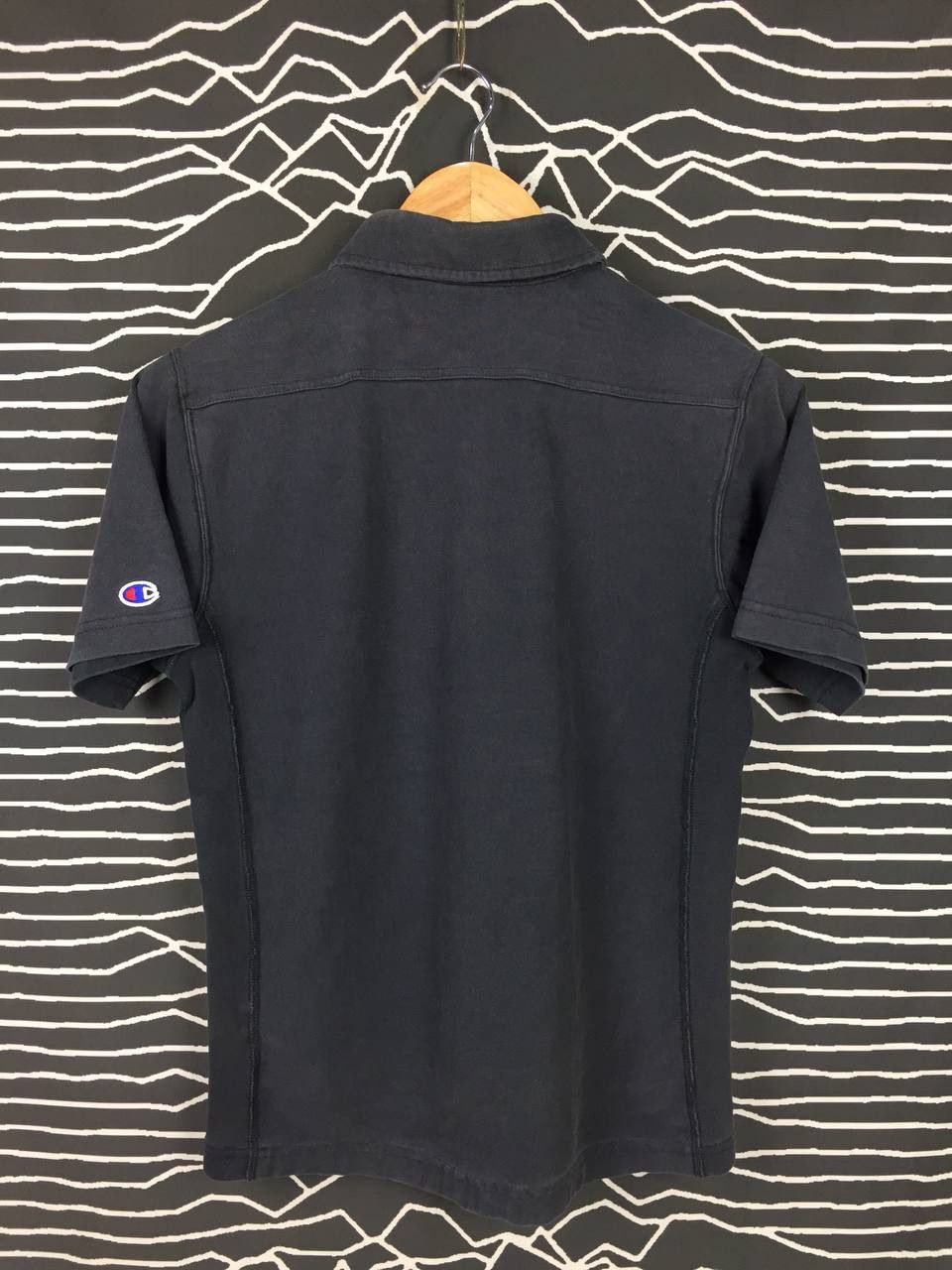 Champion × Vintage Vtg Champion Reverse Weave Camo Pocket Heavyweight Polo Tee Size US M / EU 48-50 / 2 - 8 Thumbnail