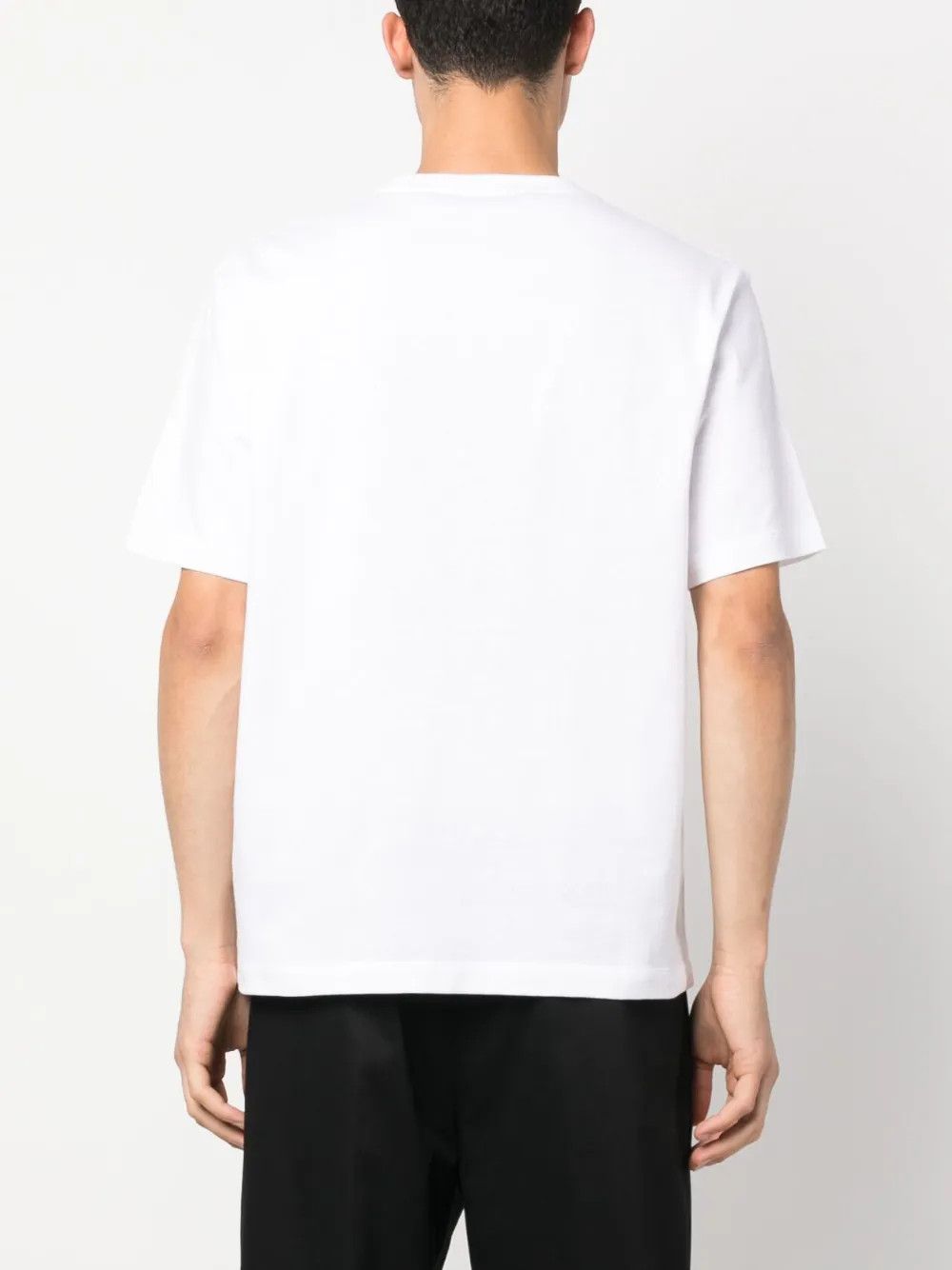 Palm Angels o1y0325 Logo Crewneck T-Shirt in White Size US S / EU 44-46 / 1 - 4 Thumbnail