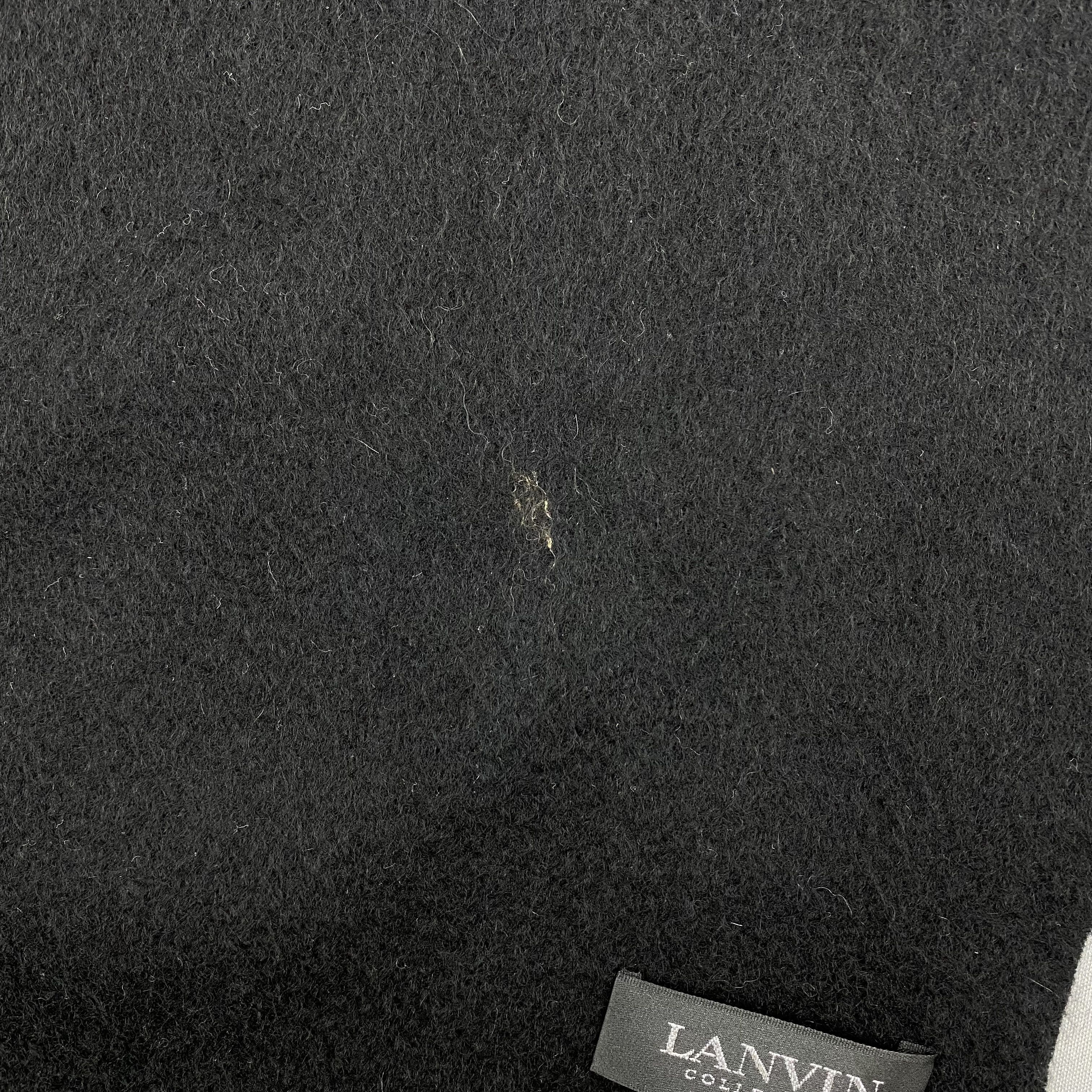 Lanvin Vintage Lanvin Scarf Muffler Wool Cashmere Winter Scarves Size ONE SIZE - 4 Thumbnail