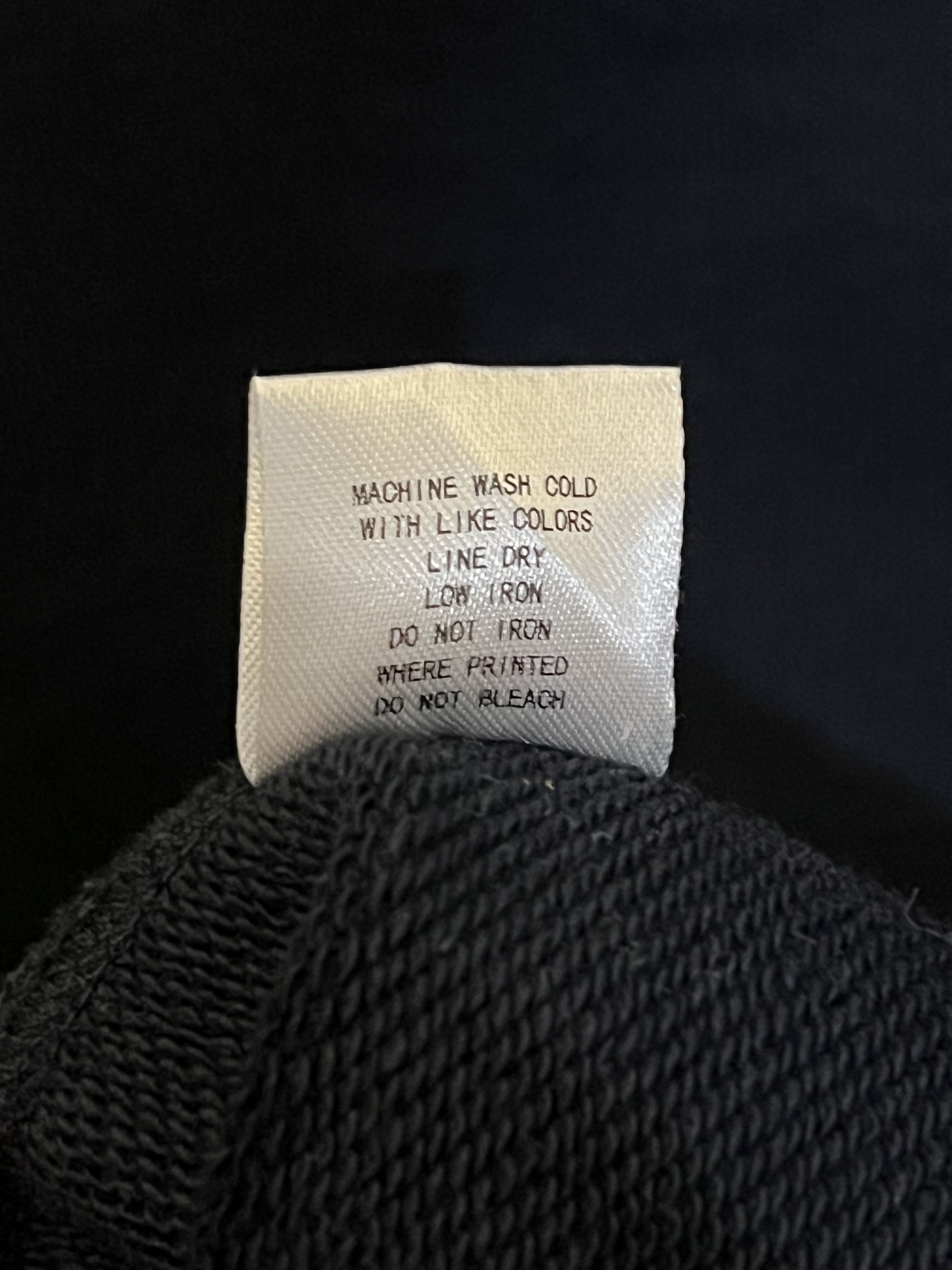 Adsum Adsum FW18 Washed Collegiate Popover Hoodie (L) Navy Size US L / EU 52-54 / 3 - 6 Thumbnail