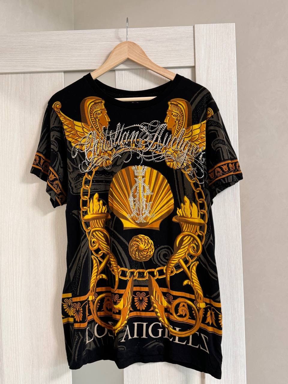 Christian Audigier × Ed Hardy × Vintage Hardy Tee Pantera Logo Y2K Christian Audigier Size L Size US L / EU 52-54 / 3 - 2 Thumbnail
