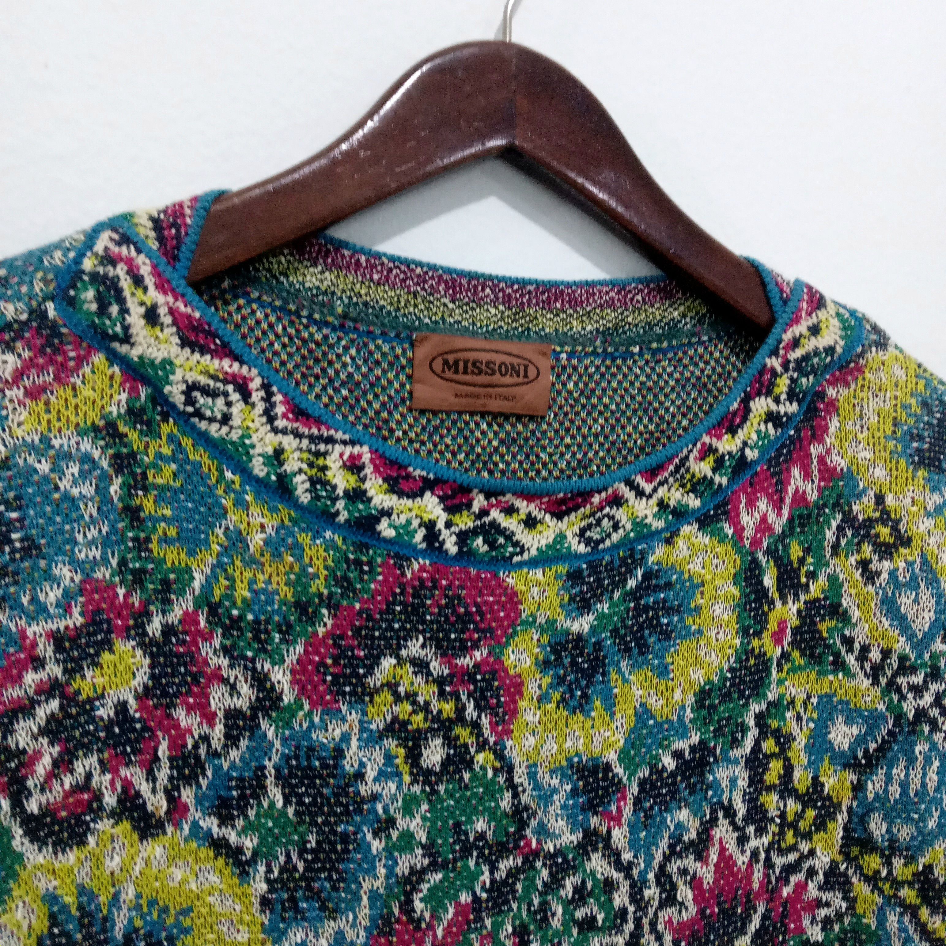 Coogi × Missoni Missoni knitwear 3d flower multi color Size US L / EU 52-54 / 3 - 5 Thumbnail