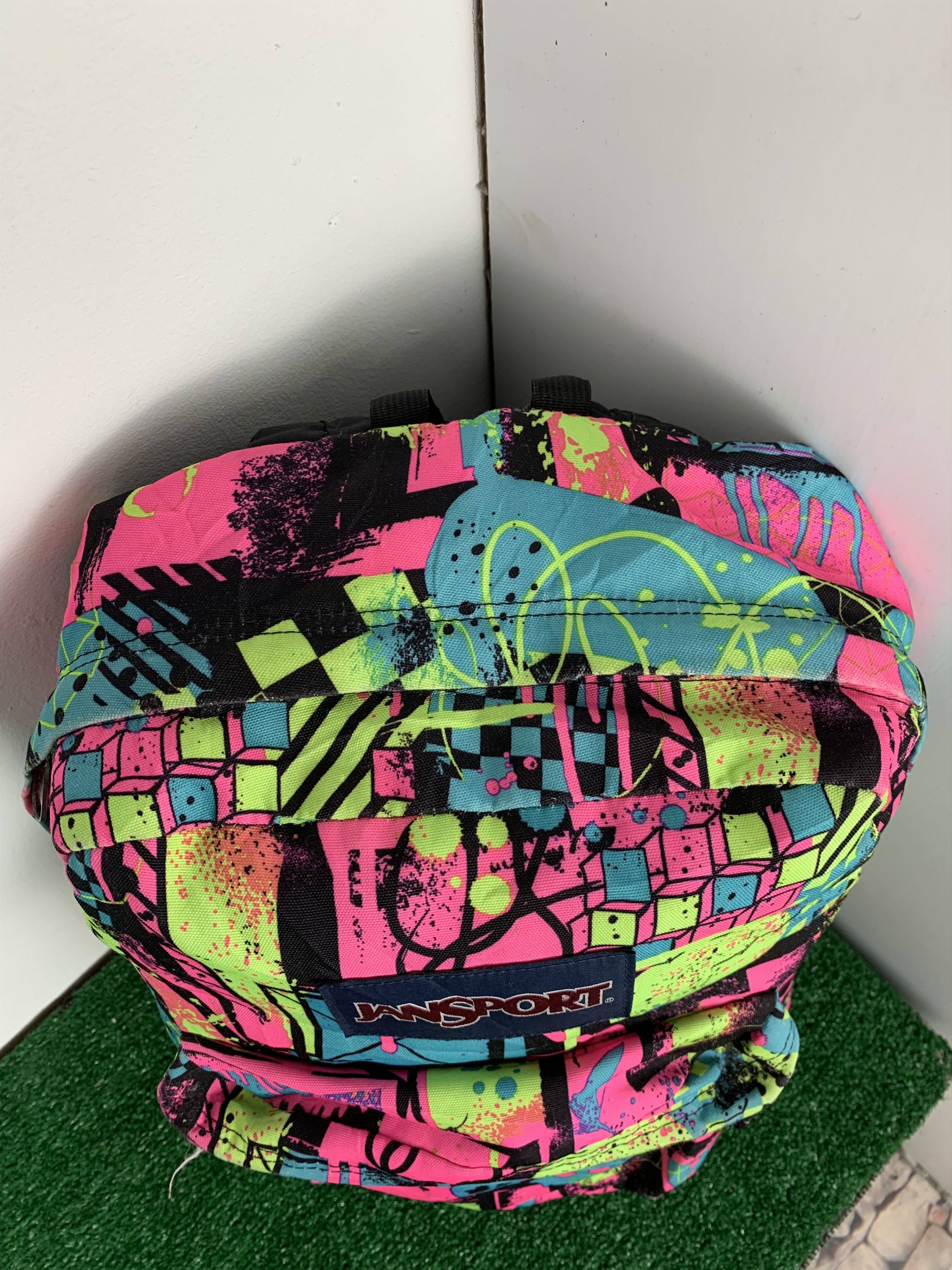 Jansport × Vintage Vintage Jansport Multicolour Travel Backpack Size ONE SIZE - 7 Thumbnail